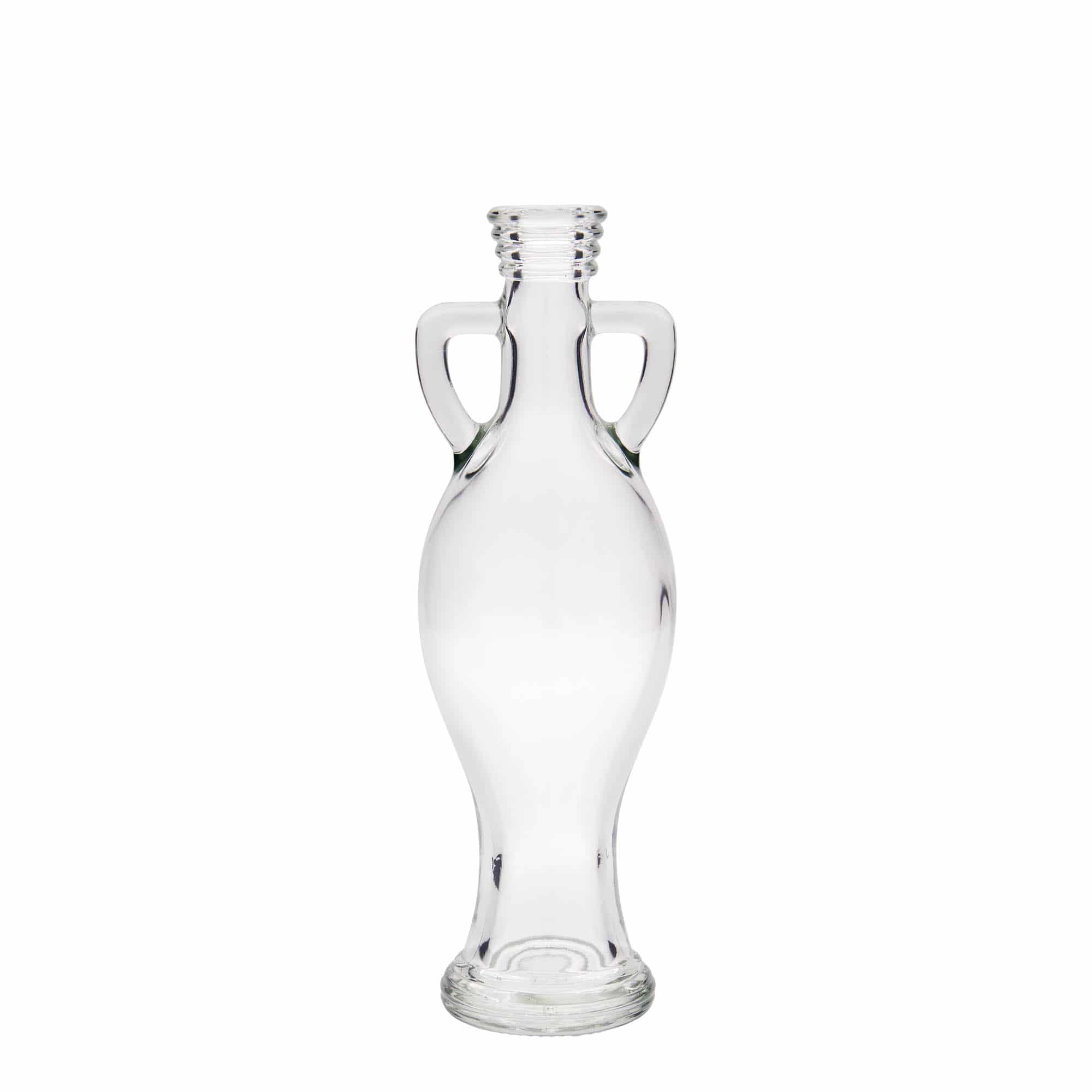 Glazen fles 'Amphore', 200 ml, monding: kurk Glazen fles 'Amphore', 200 ml, monding: kurk