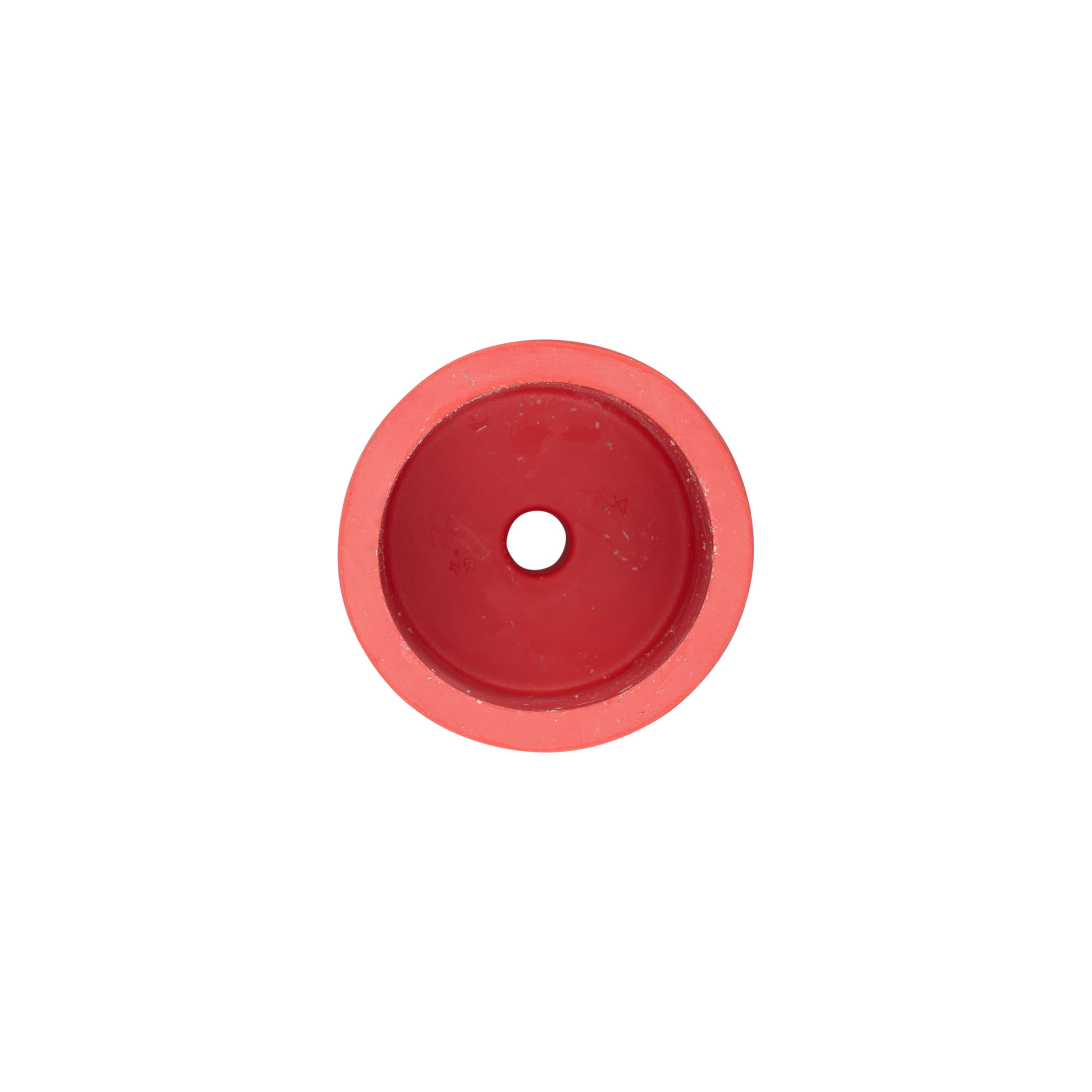Gistkap type 4, rubber, rood