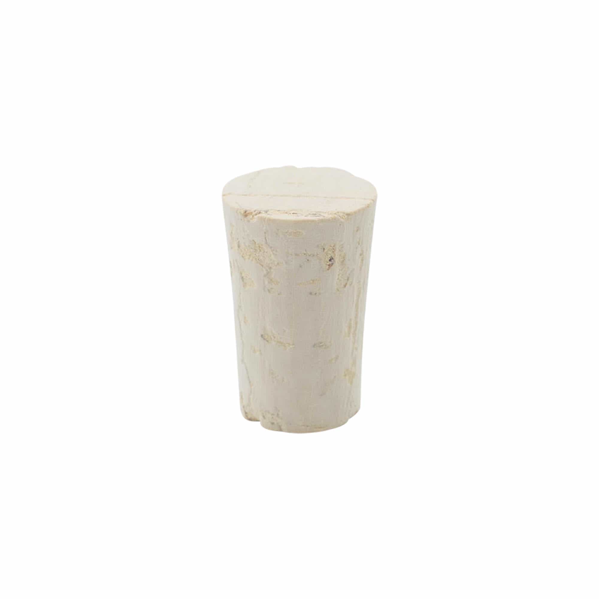 Spitskurk 17-21 x 33, perskurk, beige, voor opening: kurk