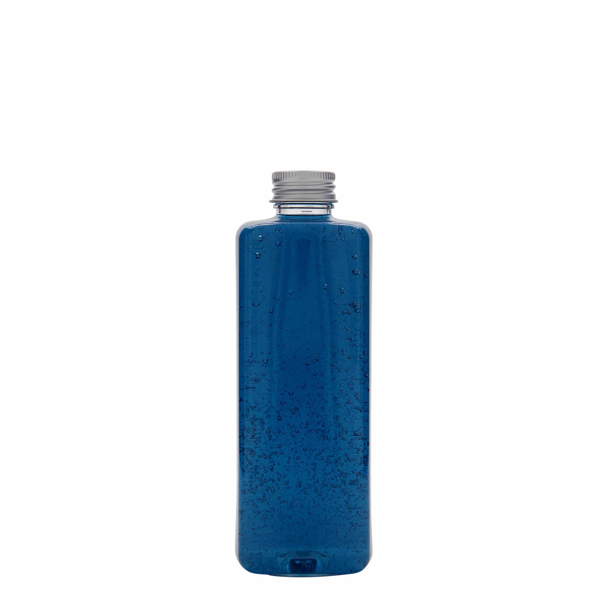 300 ml PET-fles 'Karl', vierkant, kunststof, hals: 24/410