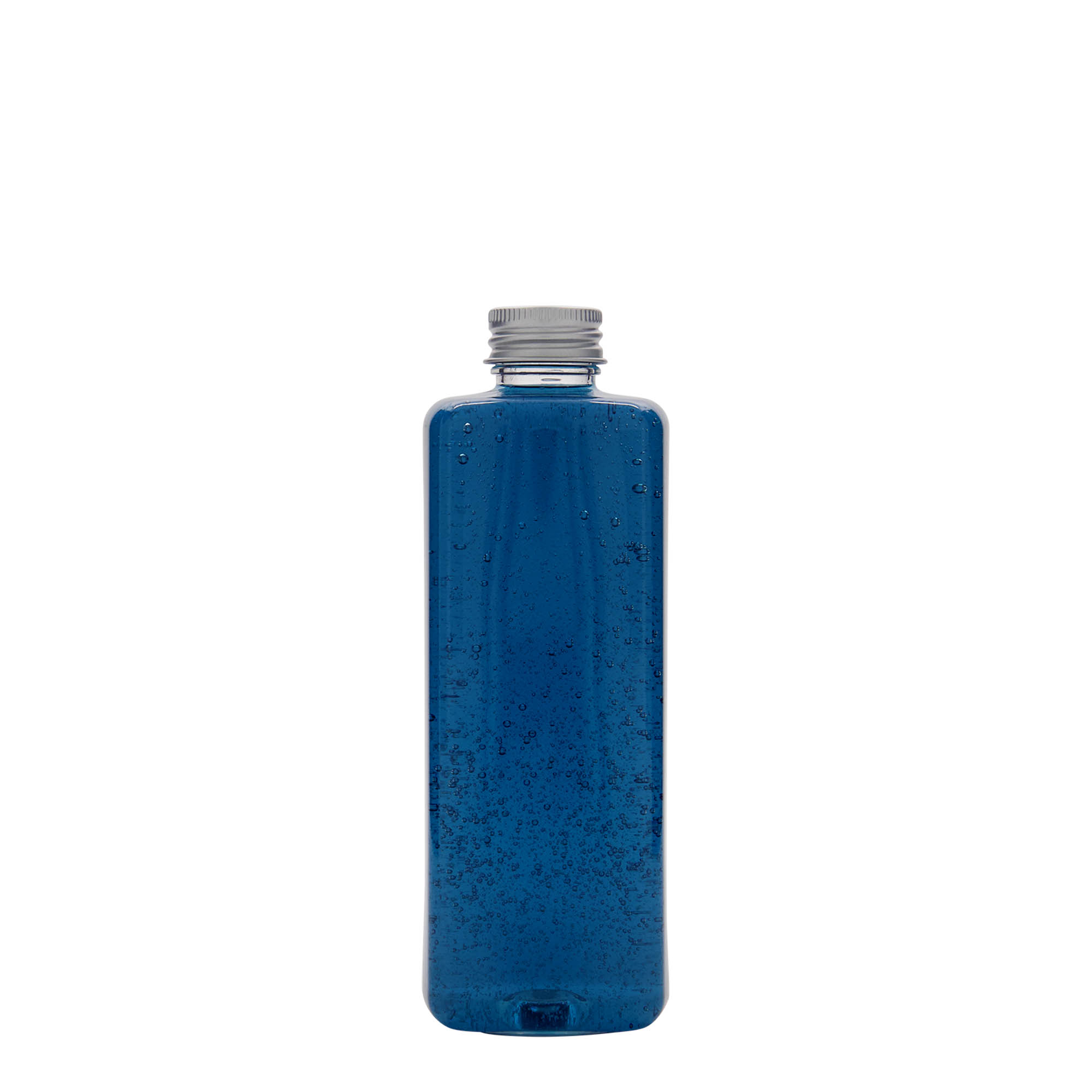 300 ml PET-fles 'Karl', vierkant, kunststof, hals: 24/410 300 ml PET-fles 'Karl', vierkant, kunststof, hals: 24/410