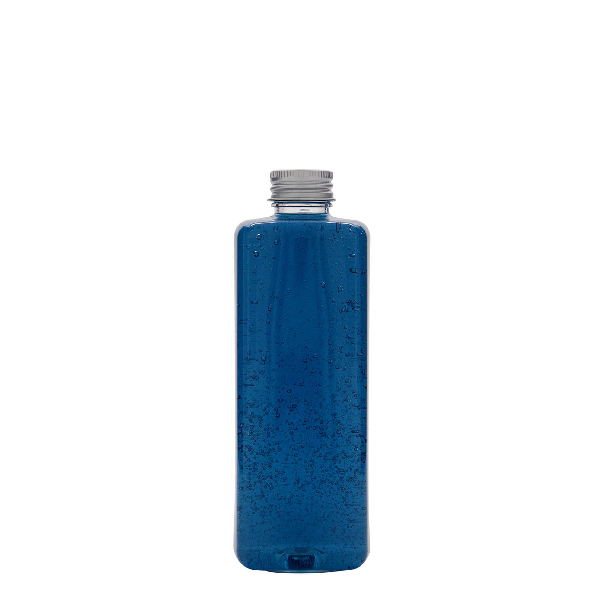 300 ml PET-fles 'Karl', vierkant, kunststof, hals: 24/410