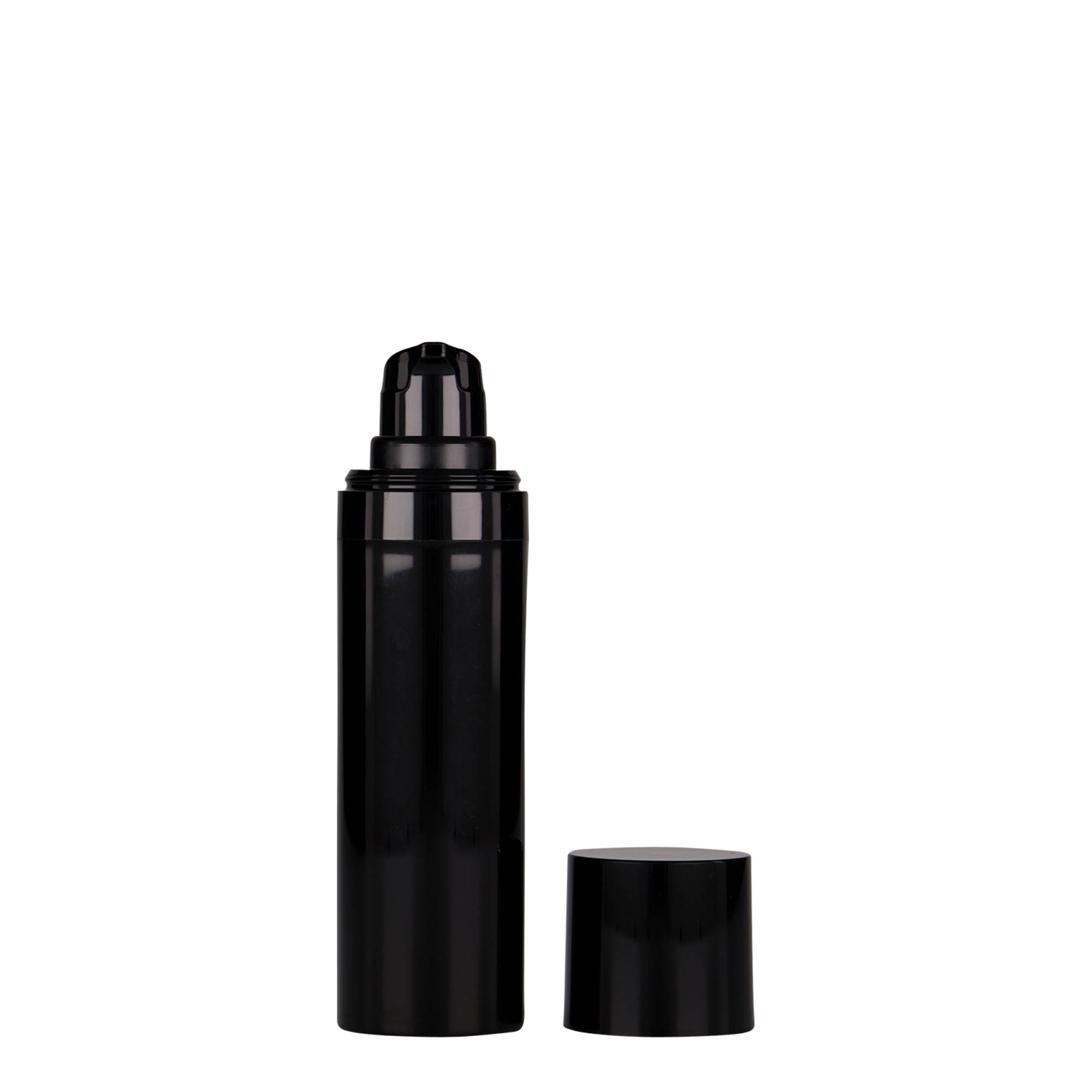 30 ml Airless Dispenser 'Micro', PP-kunststof, zwart