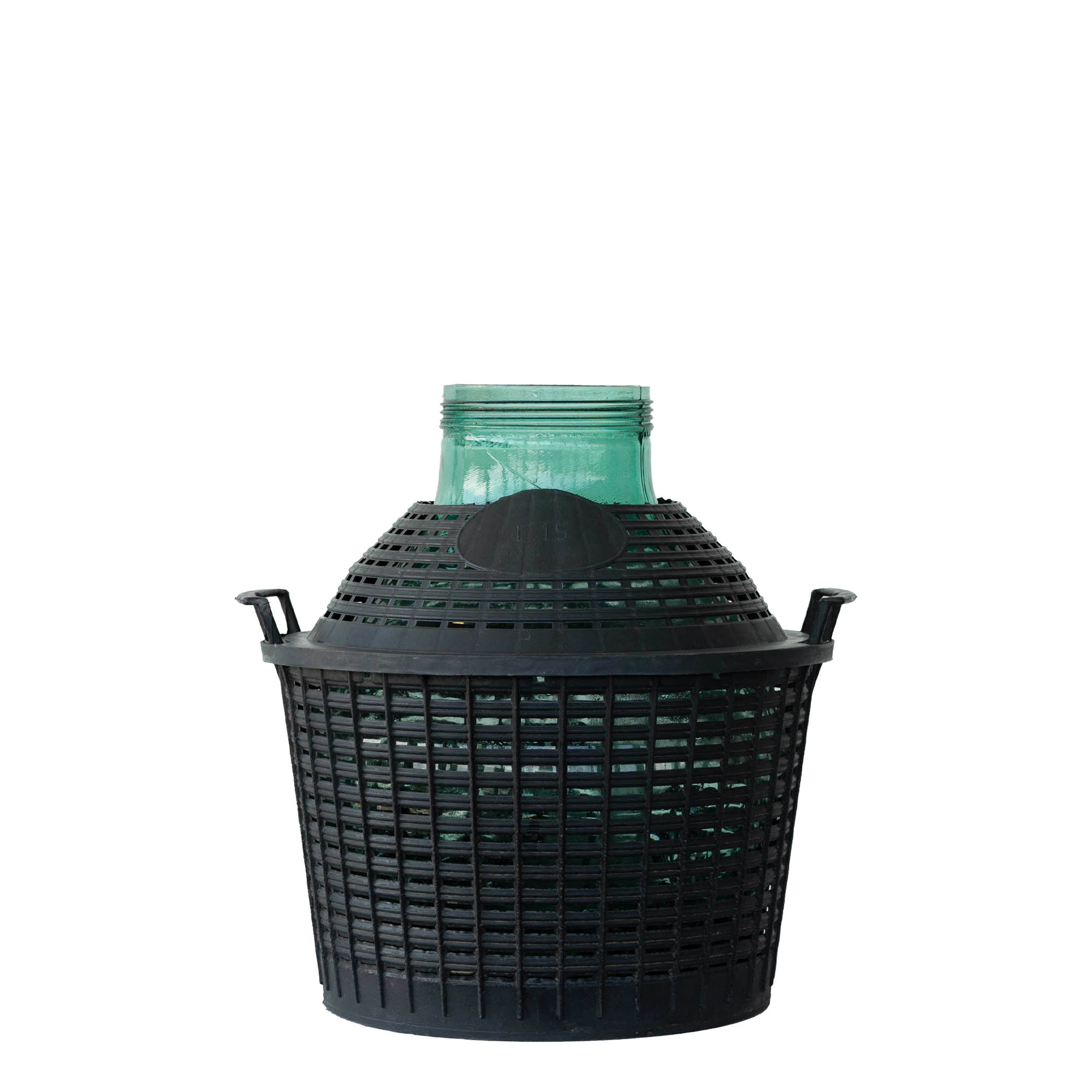 15 l ballonfles brede hals, glas, opening: schroefdop 15 l ballonfles brede hals, glas, opening: schroefdop