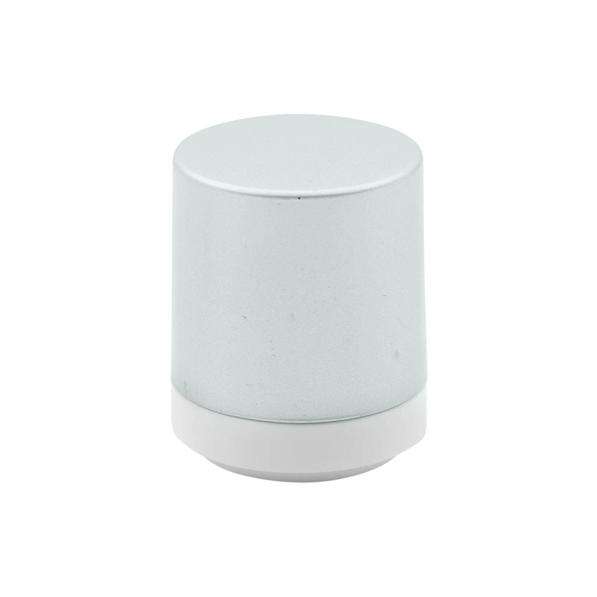 Airless Dispenser Pompkop 'Mezzo', PP-kunststof, zilver