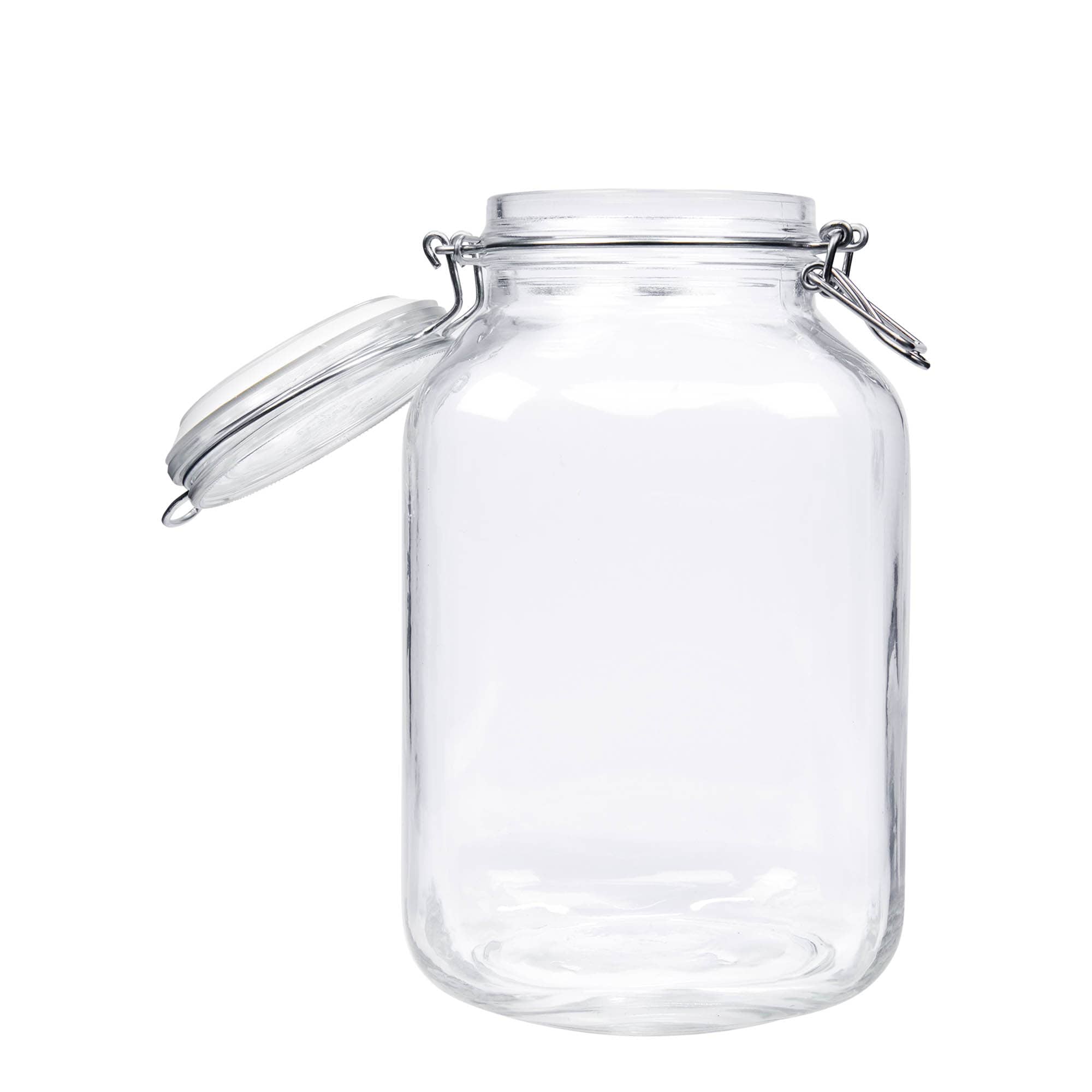 3.000 ml draadbeugelglas 'Fido', vierkant, opening: draadbeugelverschluss
