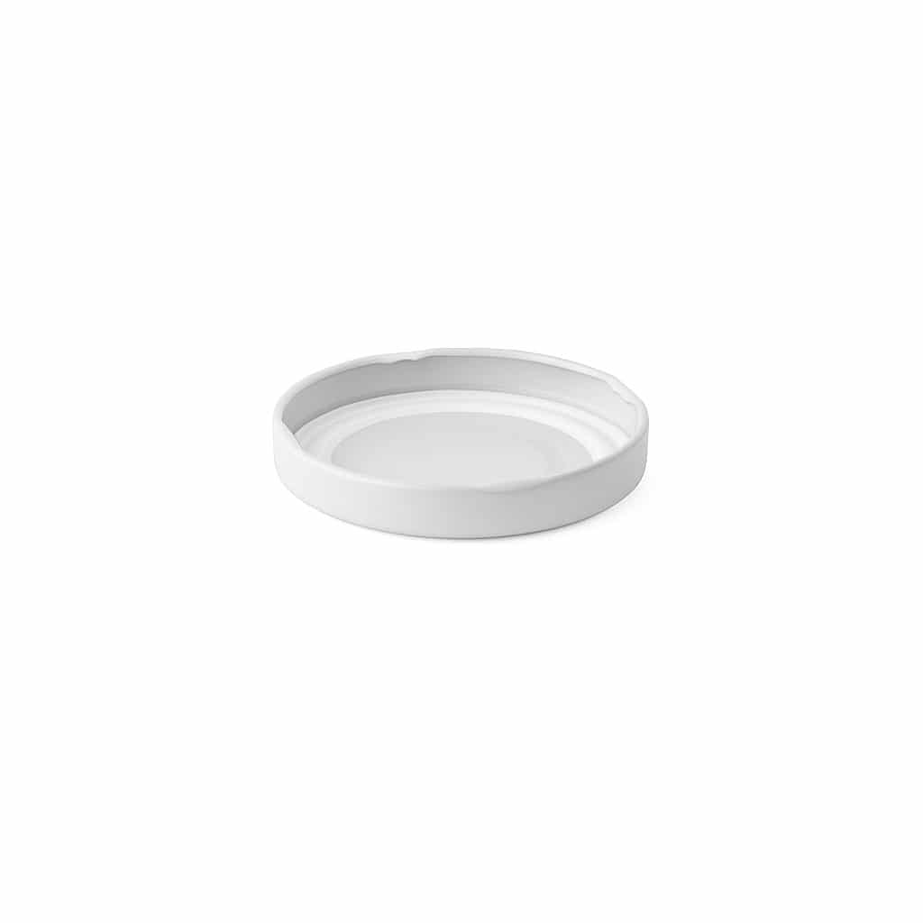 Twist-offdeksel, blik, wit, voor monding: TO 48