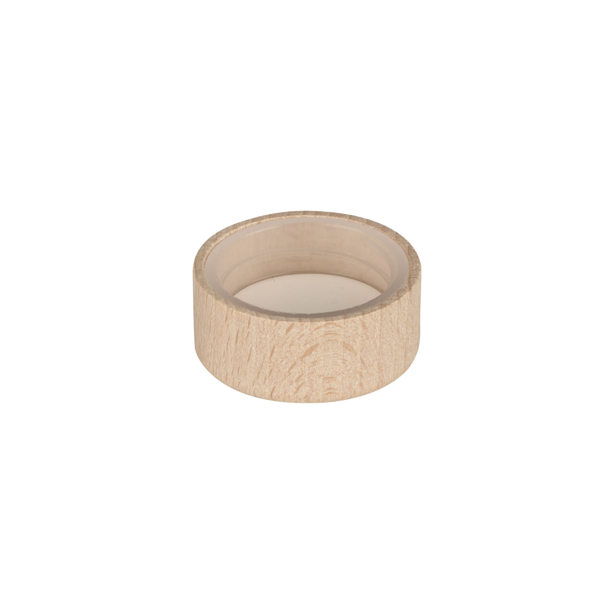 Schroefdop, hout, beige, voor opening: GPI 28/400