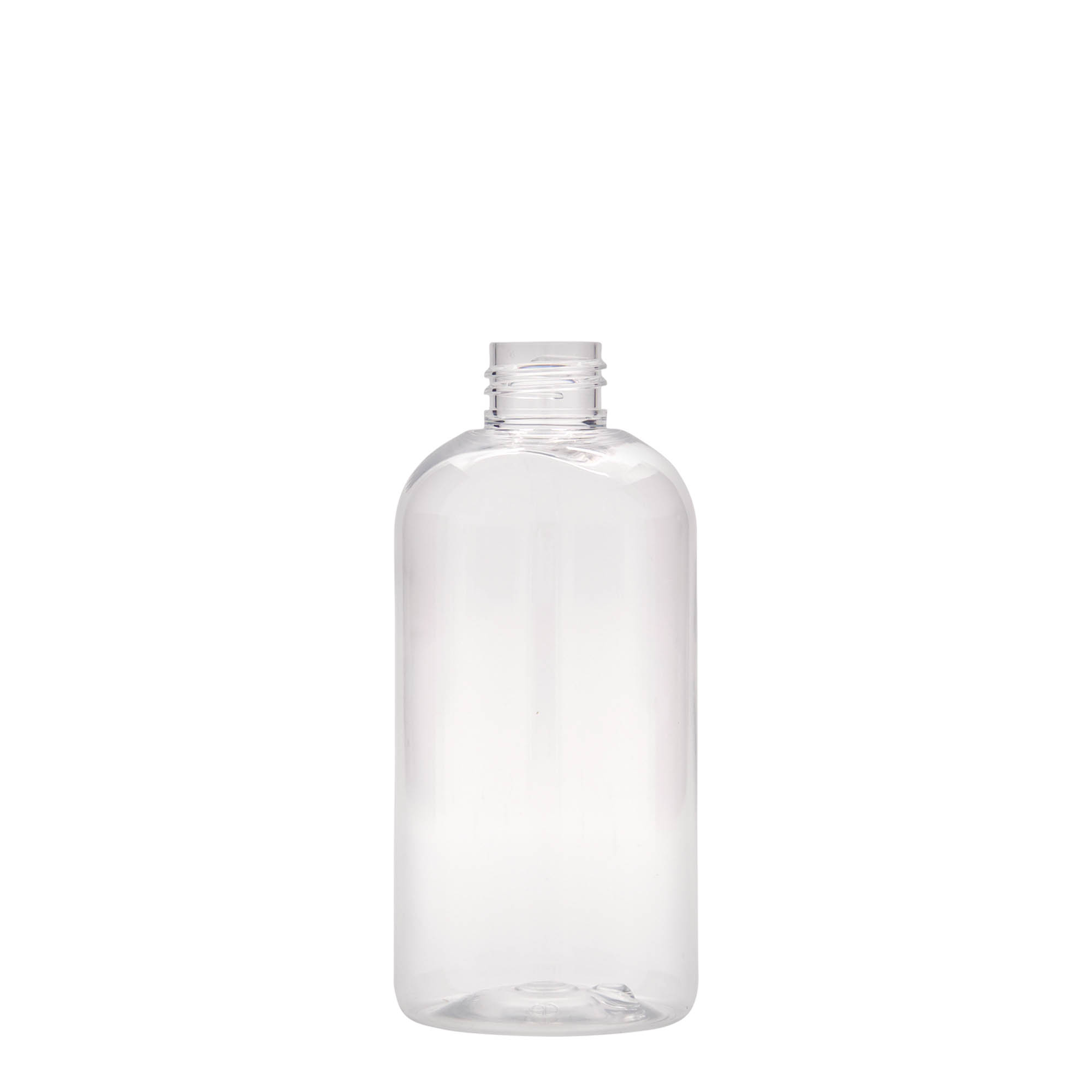 250 ml PET-fles 'Boston', kunststof, hals: 24/410 250 ml PET-fles 'Boston', kunststof, hals: 24/410