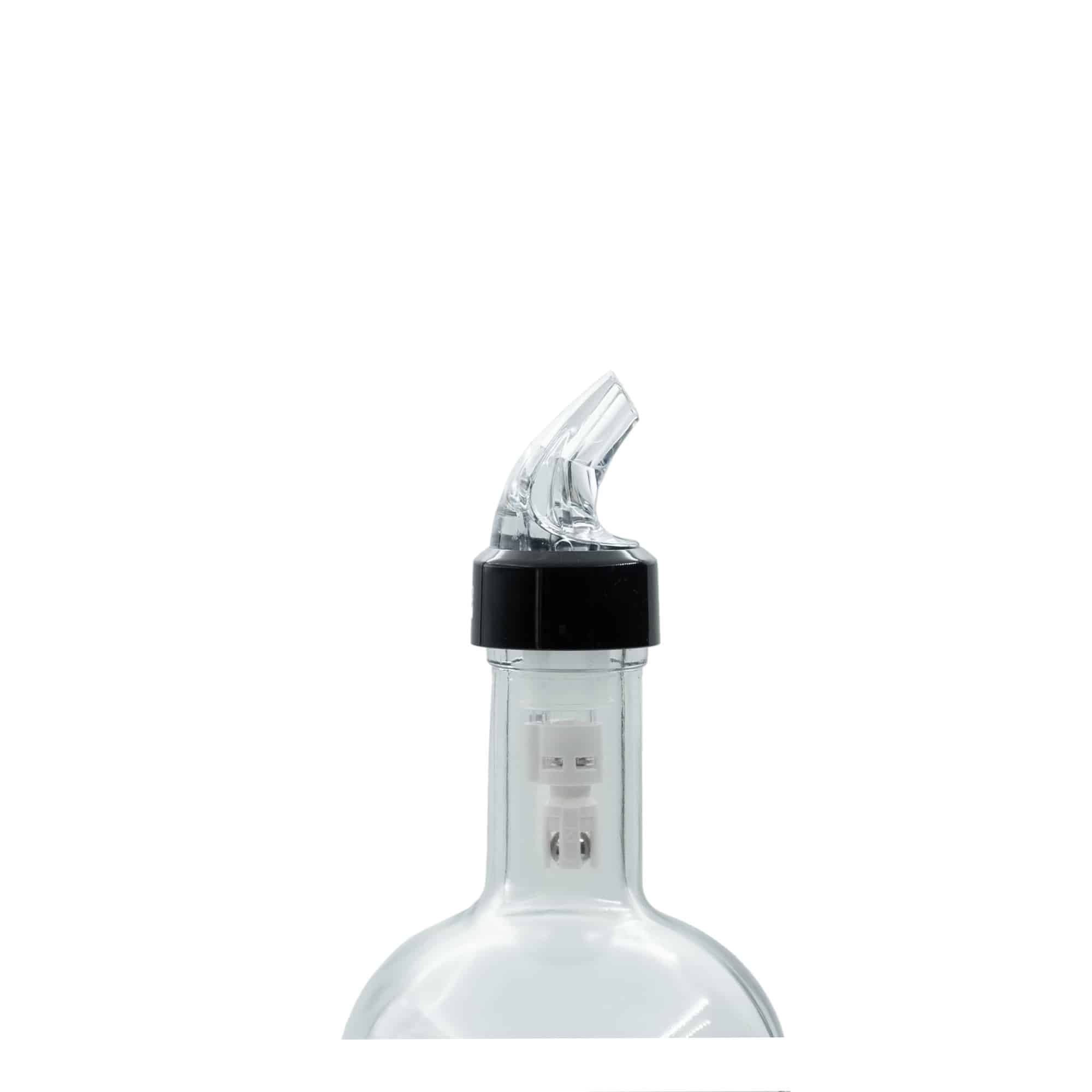 Doseerdop 'Auto Pour' 4 cl, PE-kunststof, transparant