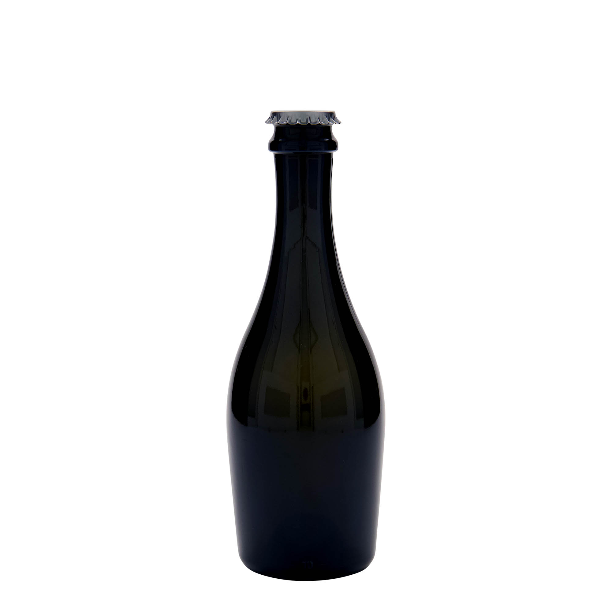 330 ml mousserende wijnfles 'Carmen', glas, antiekgroen, opening: kroonkurk 330 ml mousserende wijnfles 'Carmen', glas, antiekgroen, opening: kroonkurk