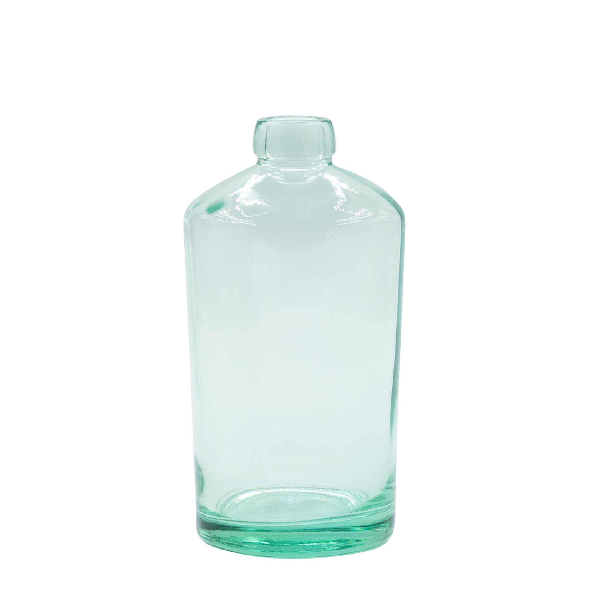 700 ml glazen fles 'Barrel', hals: kurk