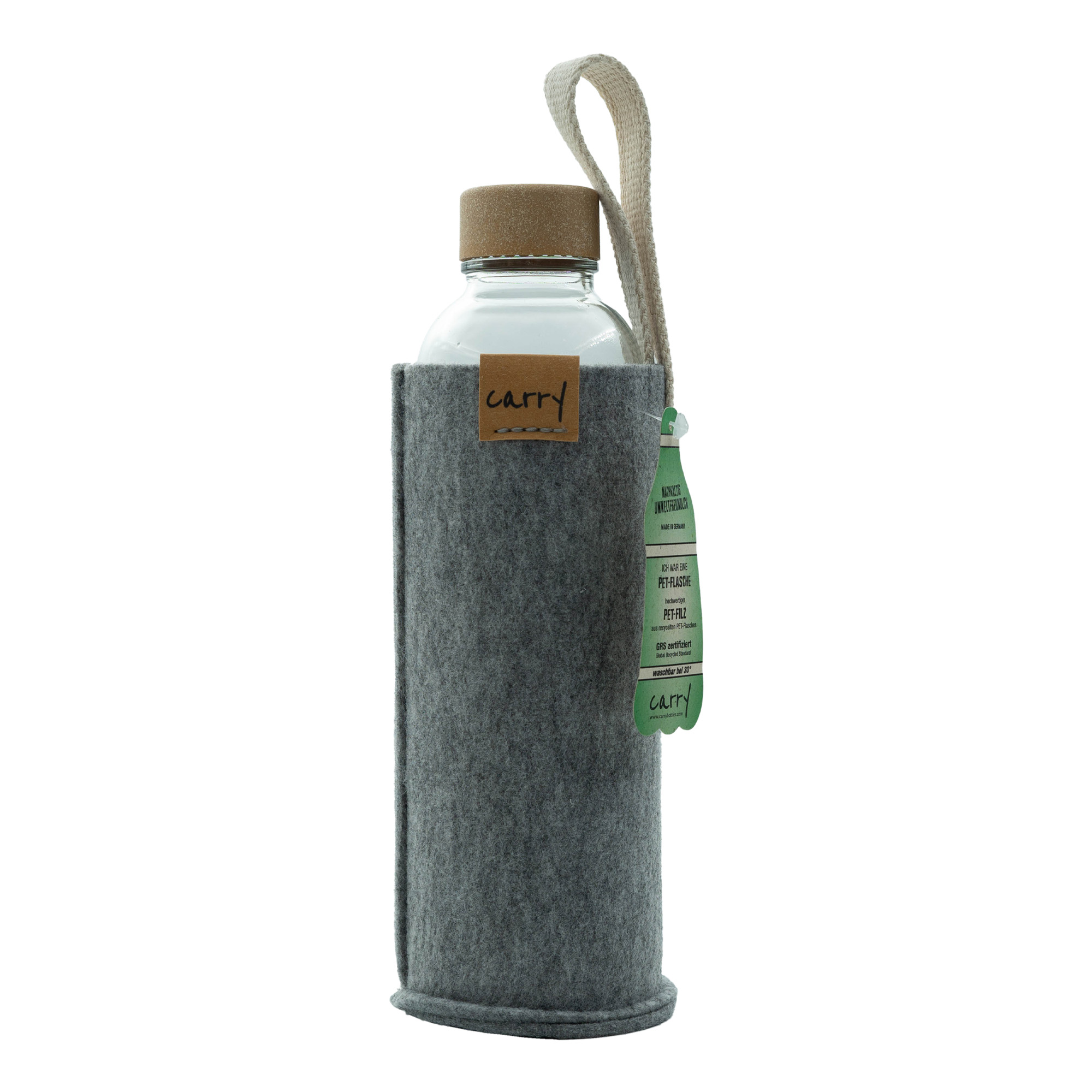 CARRY Sleeve, textiel, grijs CARRY Sleeve, textiel, grijs