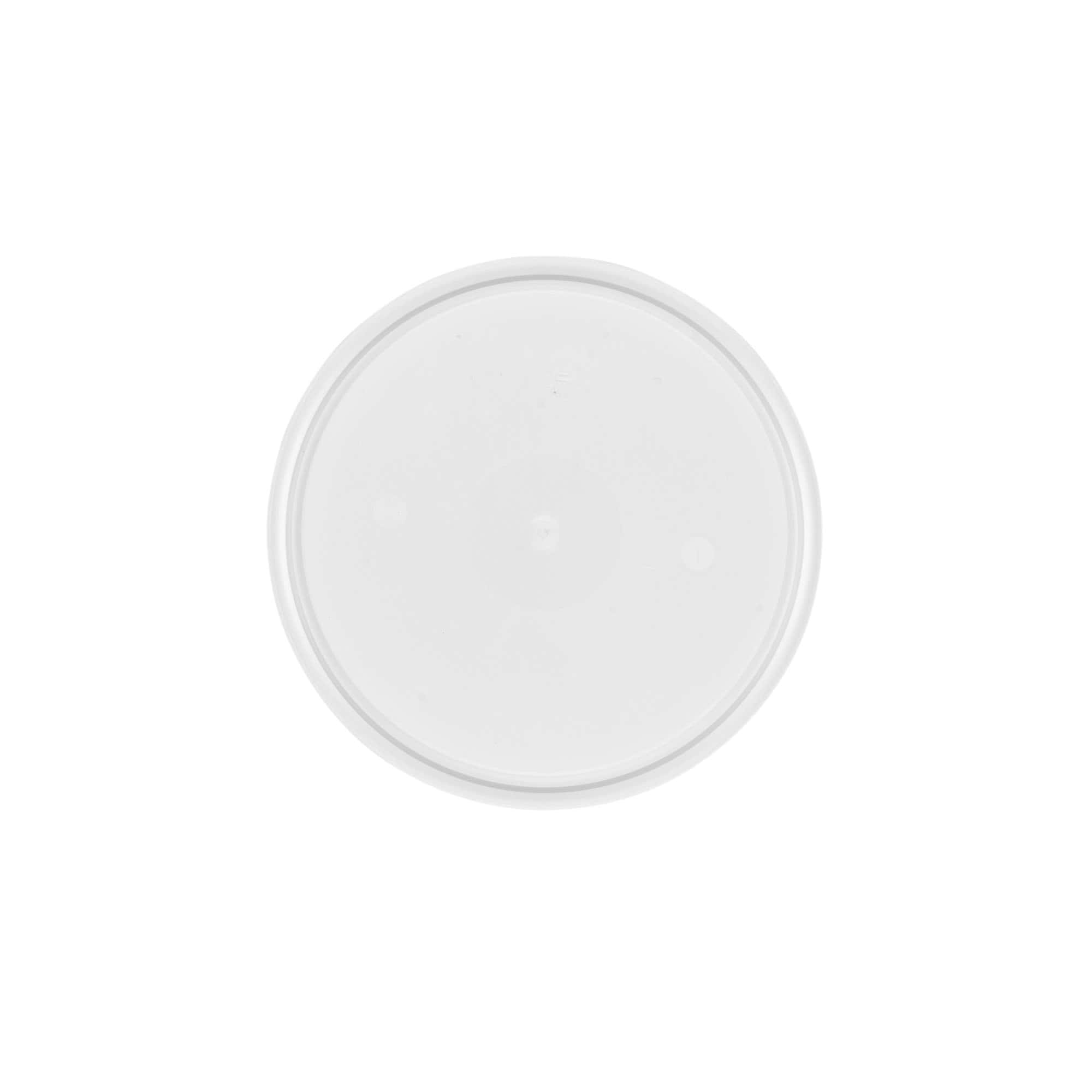 Deksel voor 0,6 l emmer, PP-kunststof, wit Deksel voor 0,6 l emmer, PP-kunststof, wit