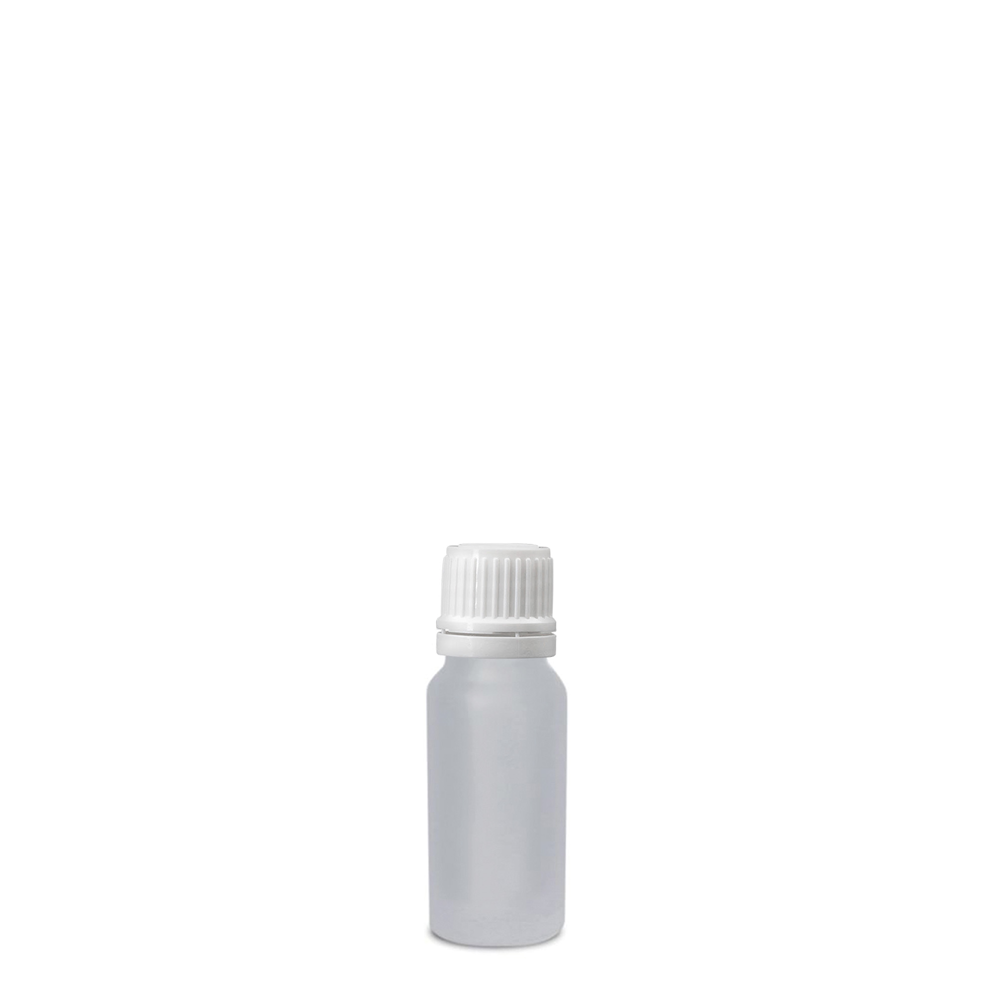10 ml medicijnflesje, glas, mat, opening: DIN 18