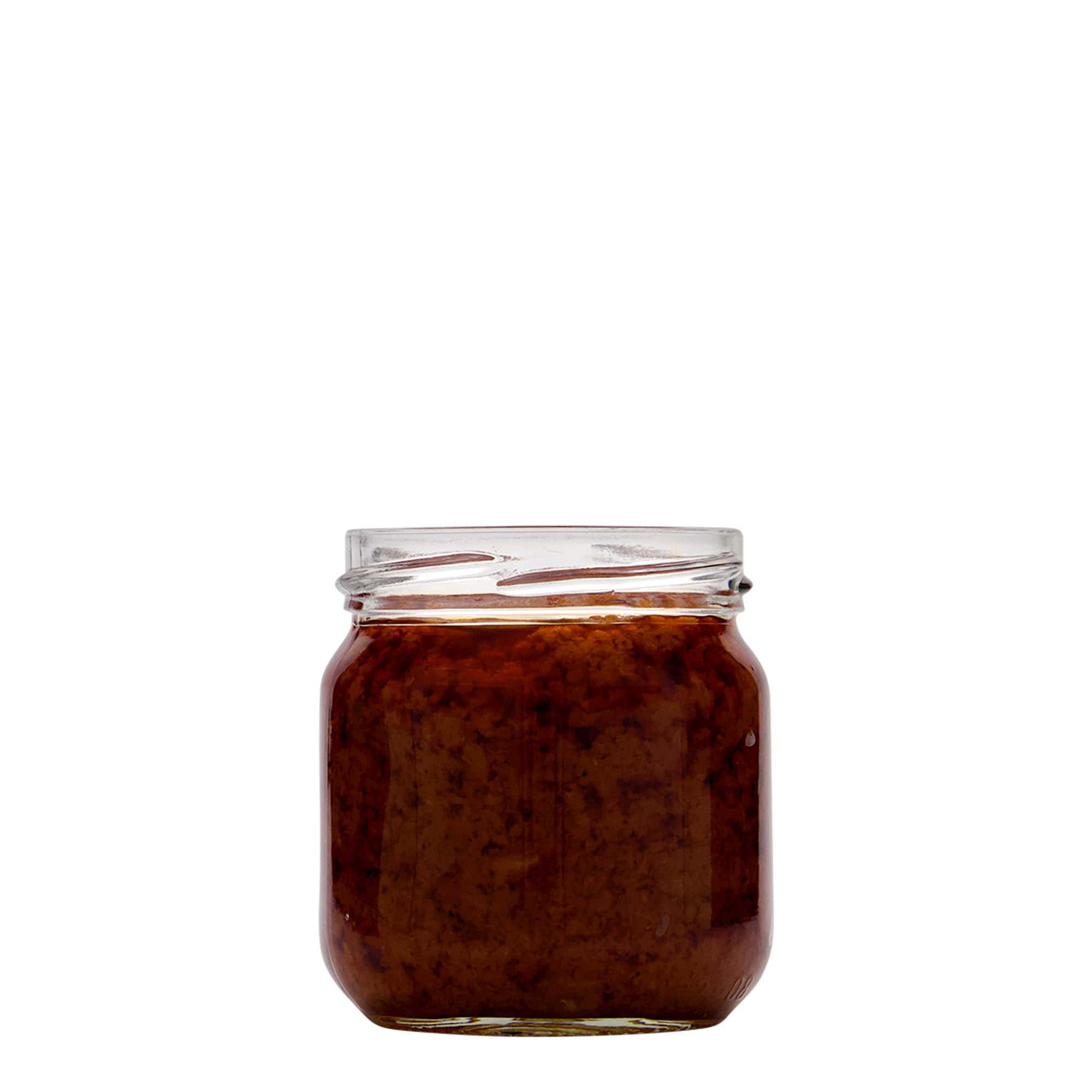 212 ml ronde glazen pot, opening: twist-off (TO 66) 212 ml ronde glazen pot, opening: twist-off (TO 66)