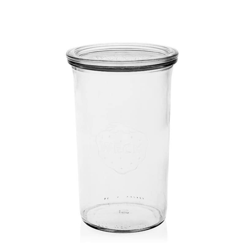 WECK-stortglas, 1000 ml, monding: ronde rand