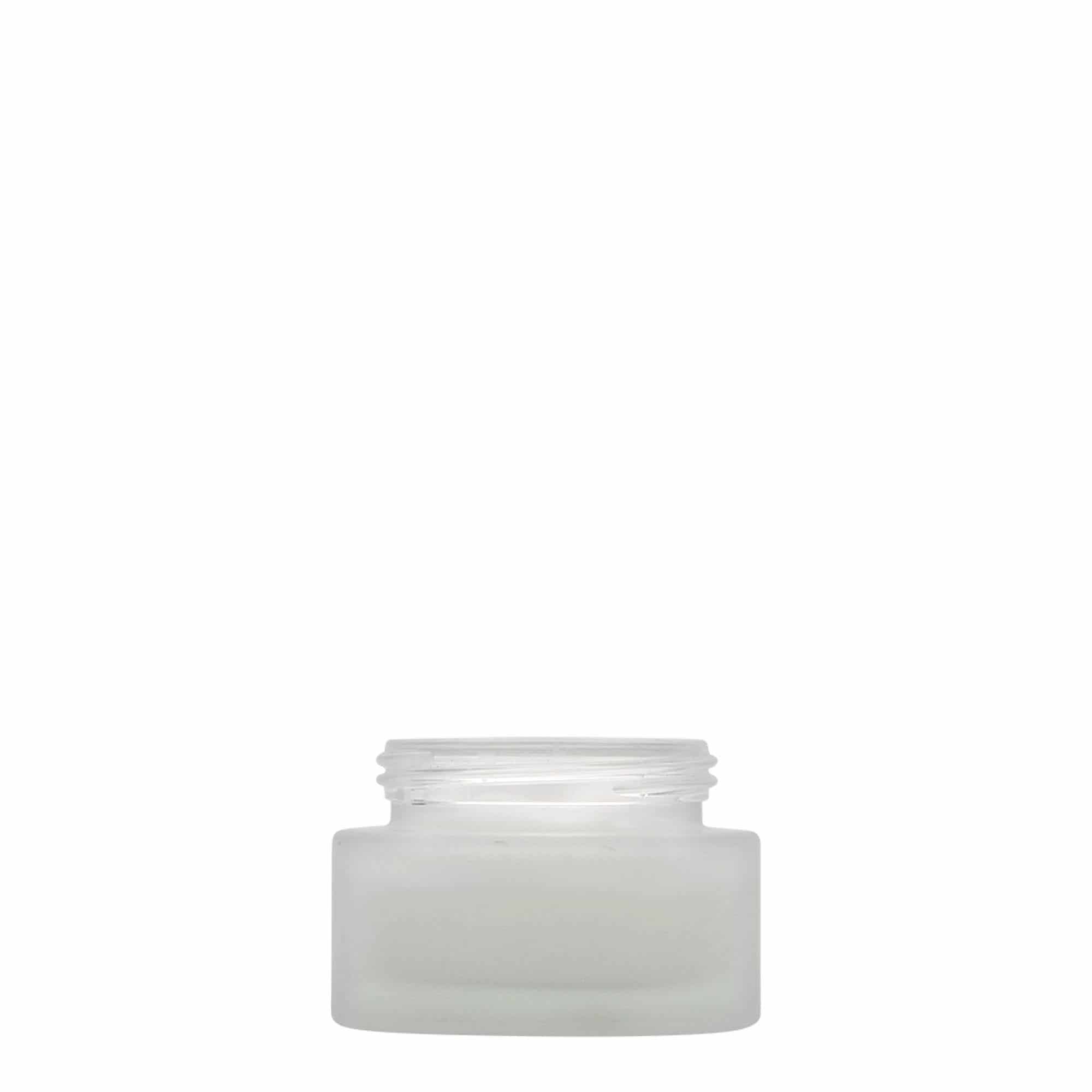 30 ml potje 'Platin Edition', glas, mat, opening: schroefdop