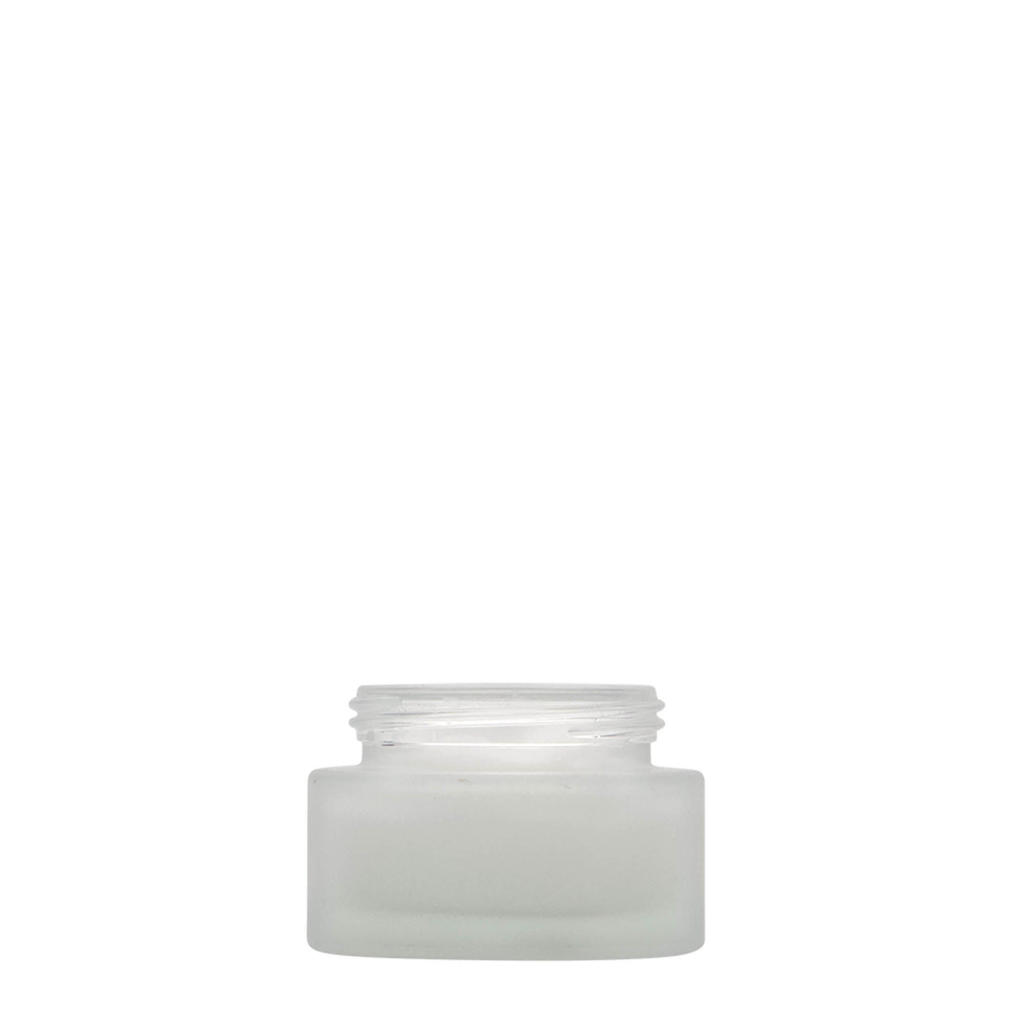 30 ml potje 'Platin Edition', glas, mat, opening: schroefdop