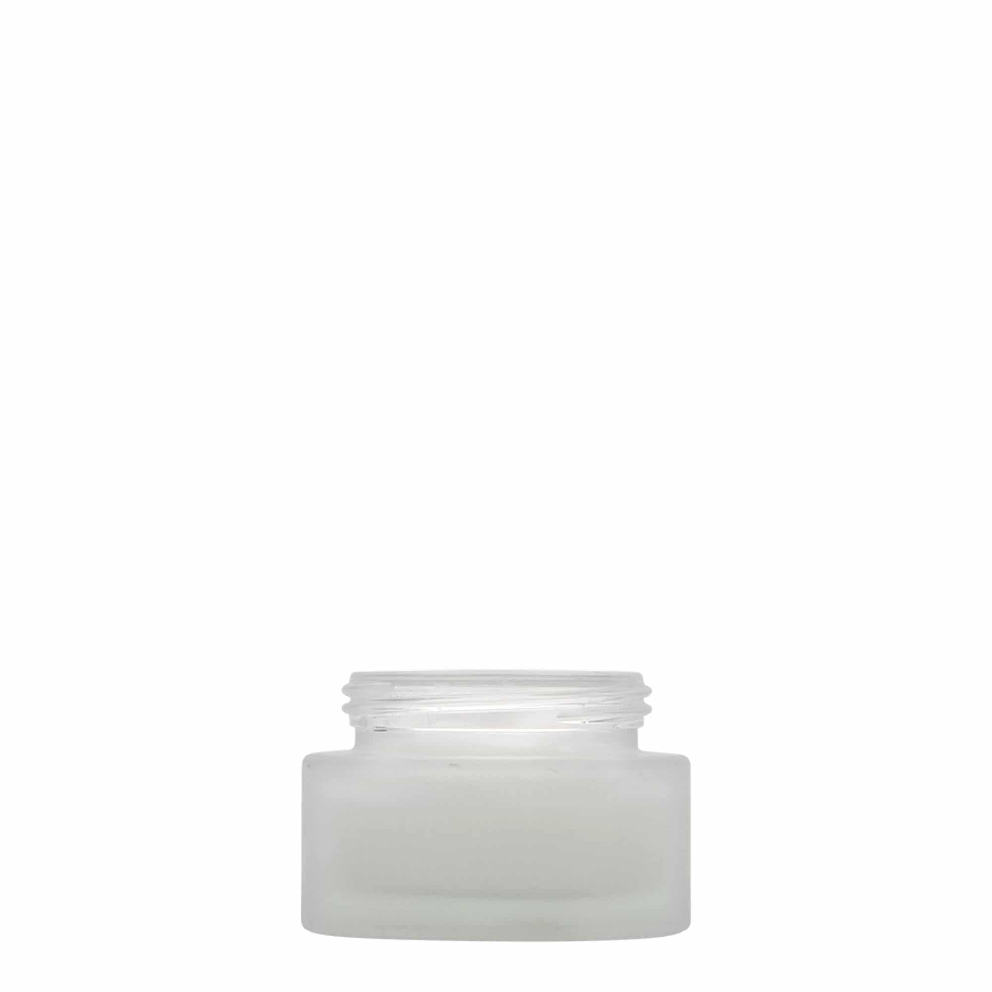 30 ml potje 'Platin Edition', glas, mat, opening: schroefdop