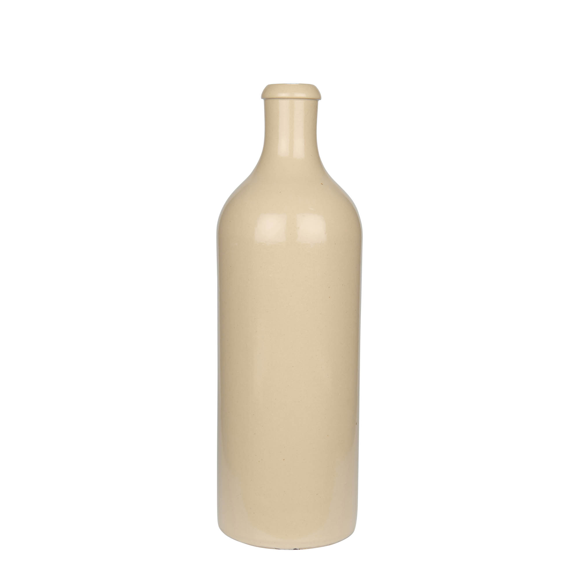 750 ml Tonkruik, steengoed, beige, opening: kurk