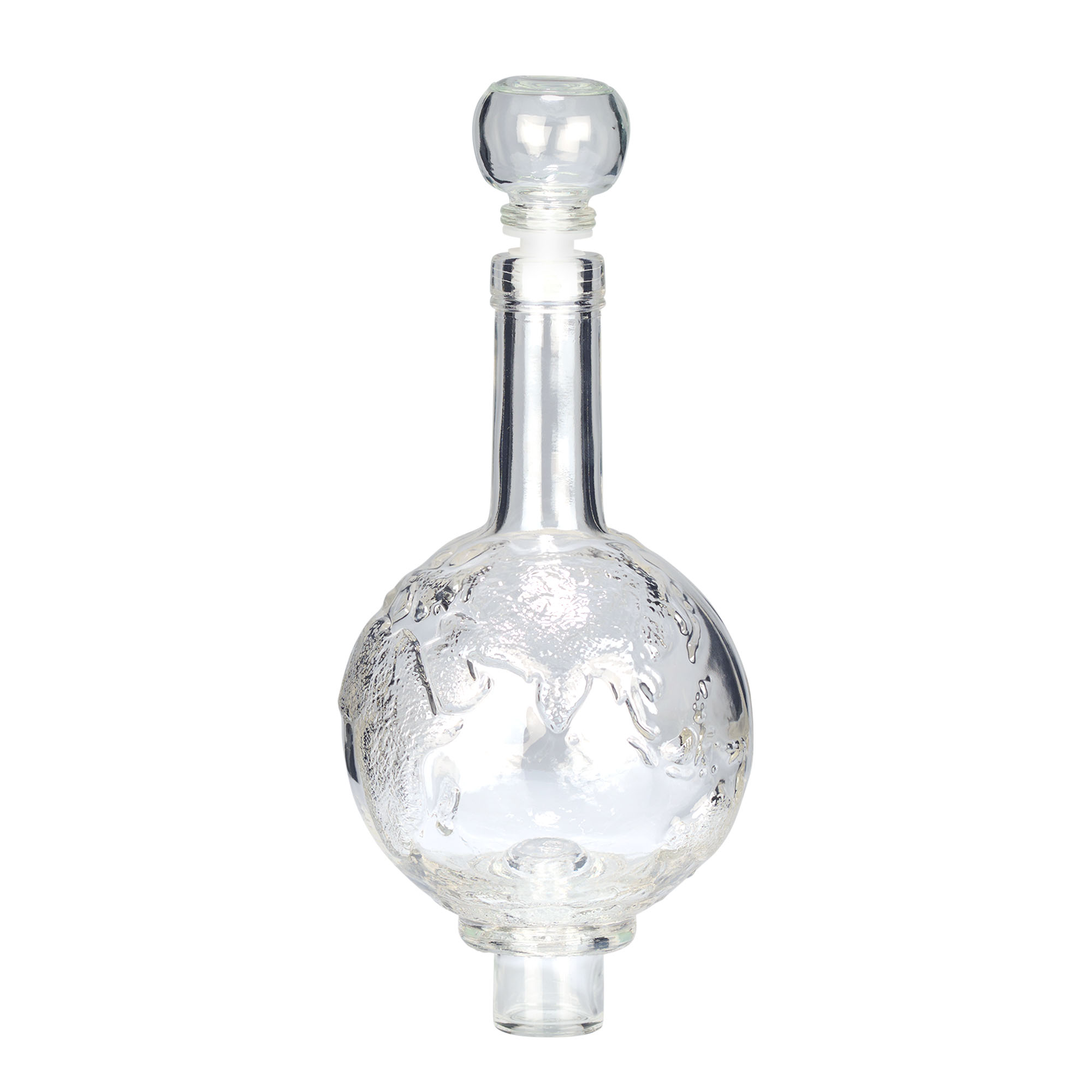 500 ml glazen fles 'Globus', opening: kurk 500 ml glazen fles 'Globus', opening: kurk
