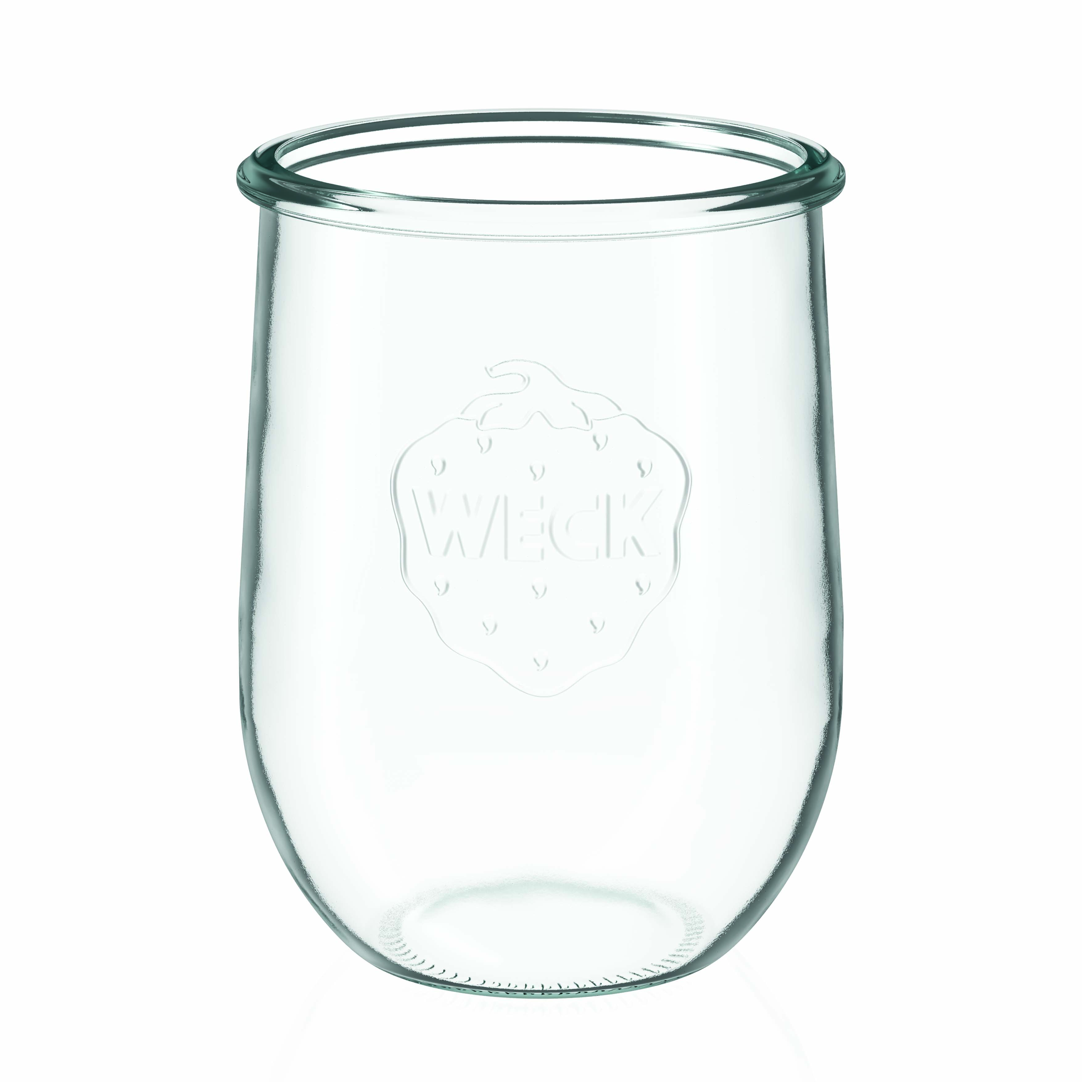 1.050 ml WECK-tulpenvormig glas #, mond: ronde rand