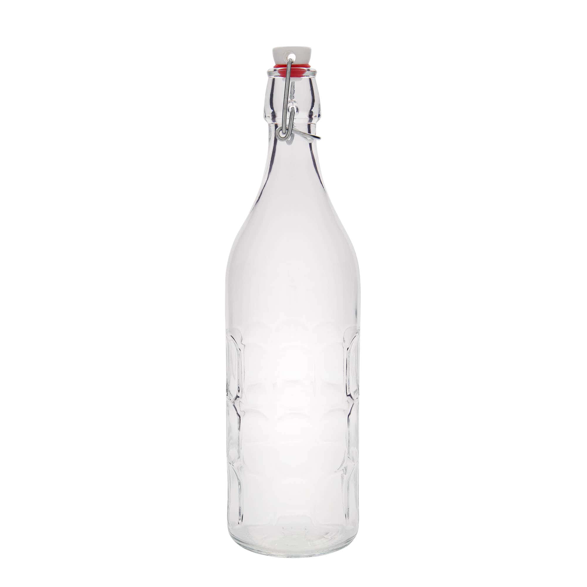 1.000 ml glazen fles Moresca, opening: beugelsluiting