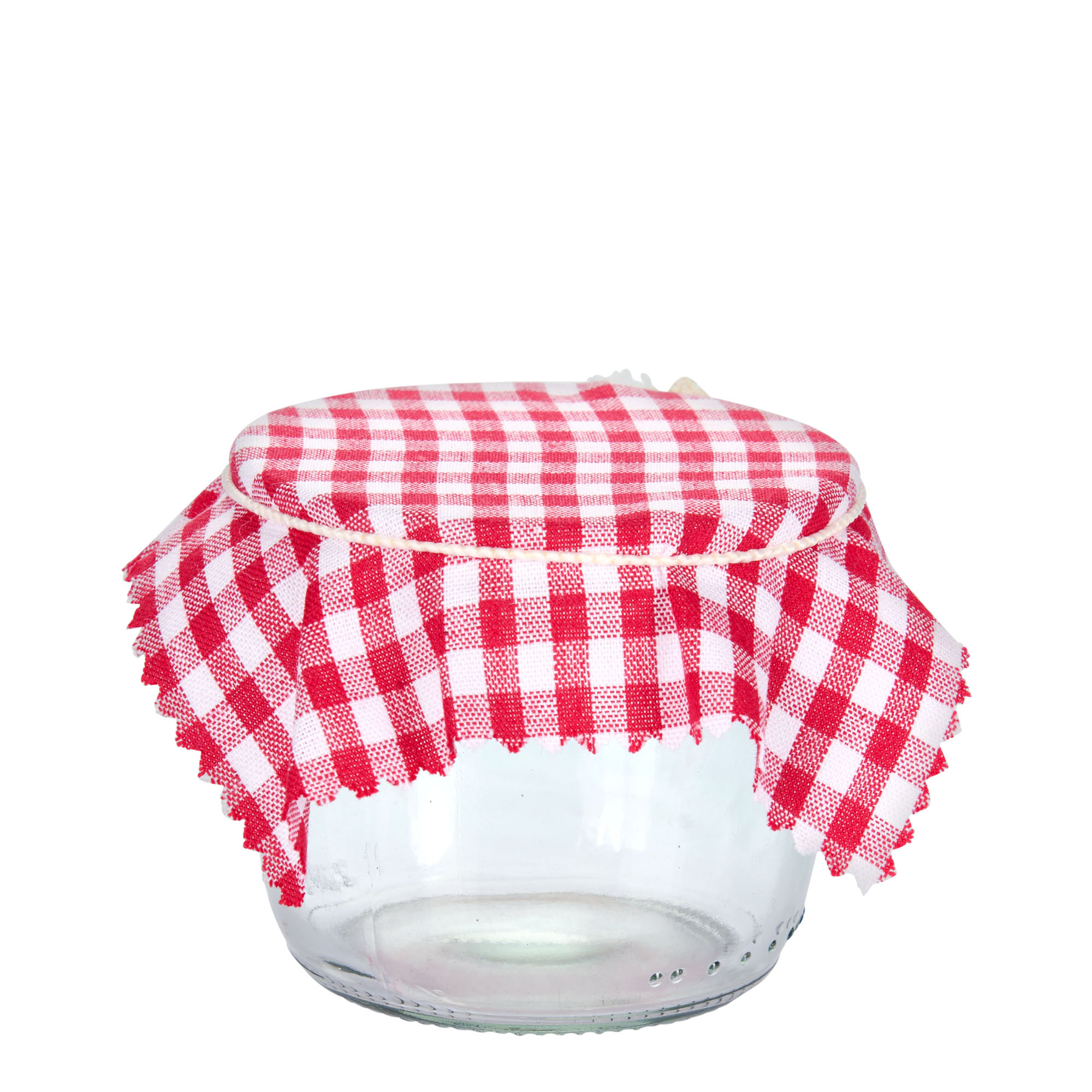 Geruit stoffen doekje 12x12, vierkant, textiel, rood, opening: TO38-TO53