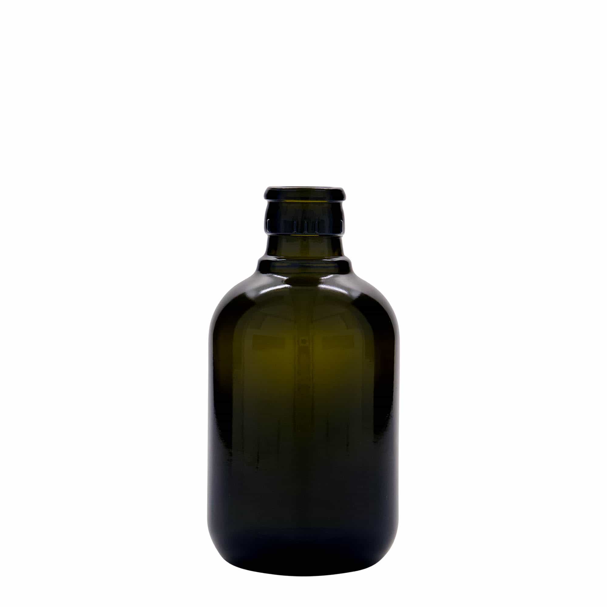 Azijn-/oliefles 'Biolio', 250 ml, glas, antiekgroen, monding: DOP Azijn-/oliefles 'Biolio', 250 ml, glas, antiekgroen, monding: DOP