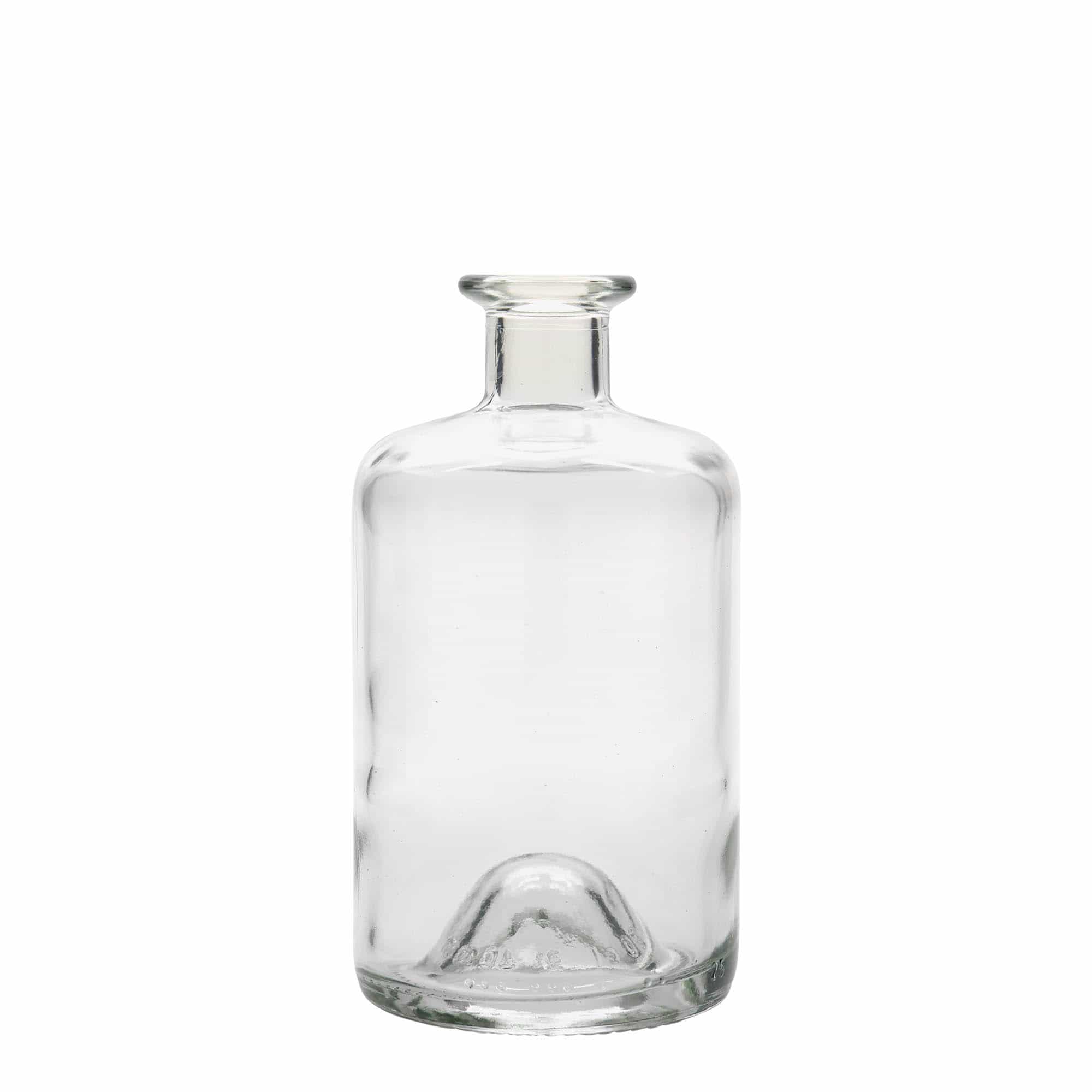 Glazen fles Apotheker, 500 ml, monding: kurk Glazen fles Apotheker, 500 ml, monding: kurk