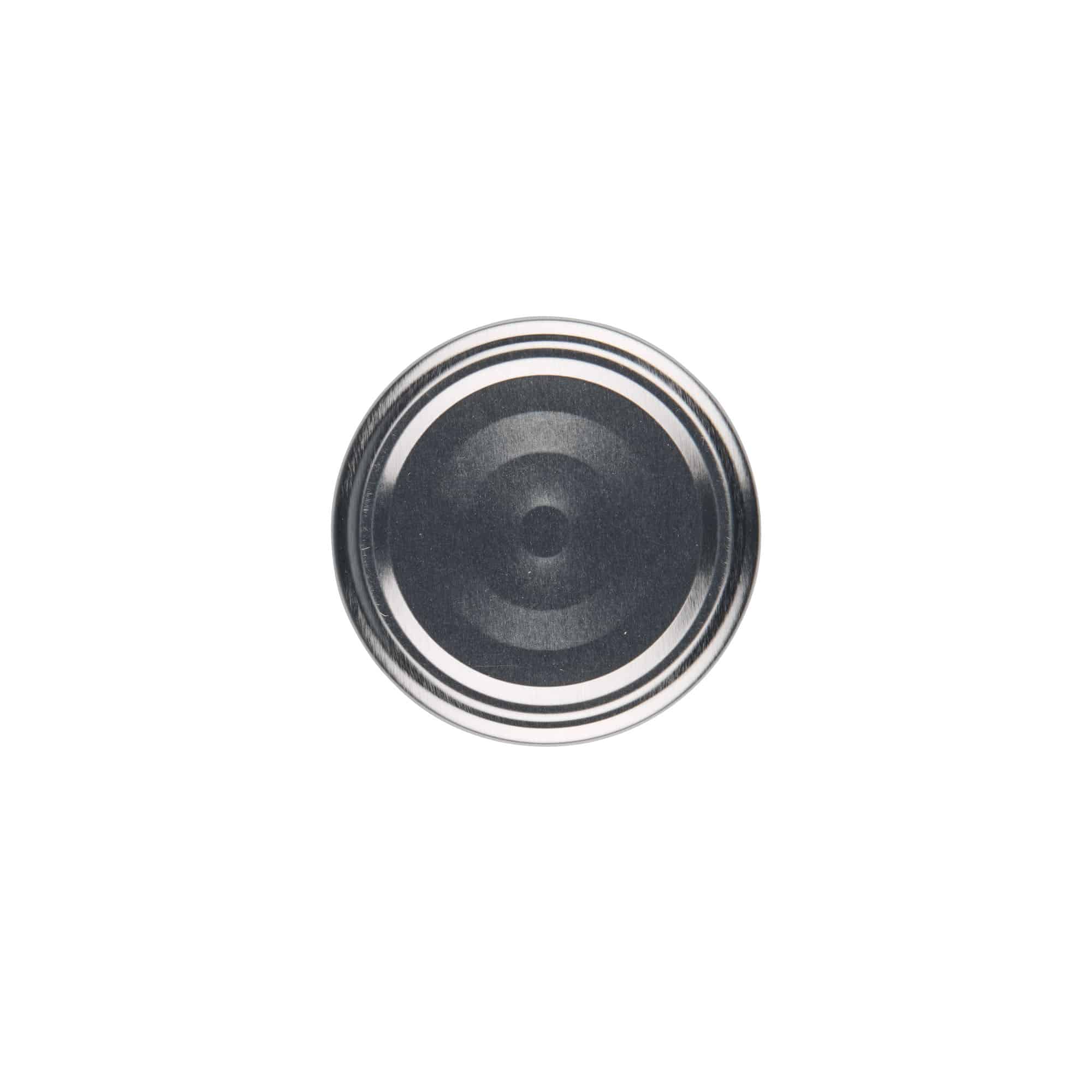 Twist-offdeksel, blik, zilver, voor monding: TO 58