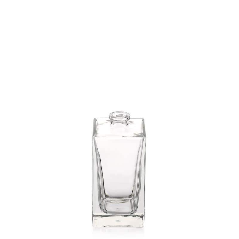 Glazen flacon 'Cannes', 50 ml, vierkant