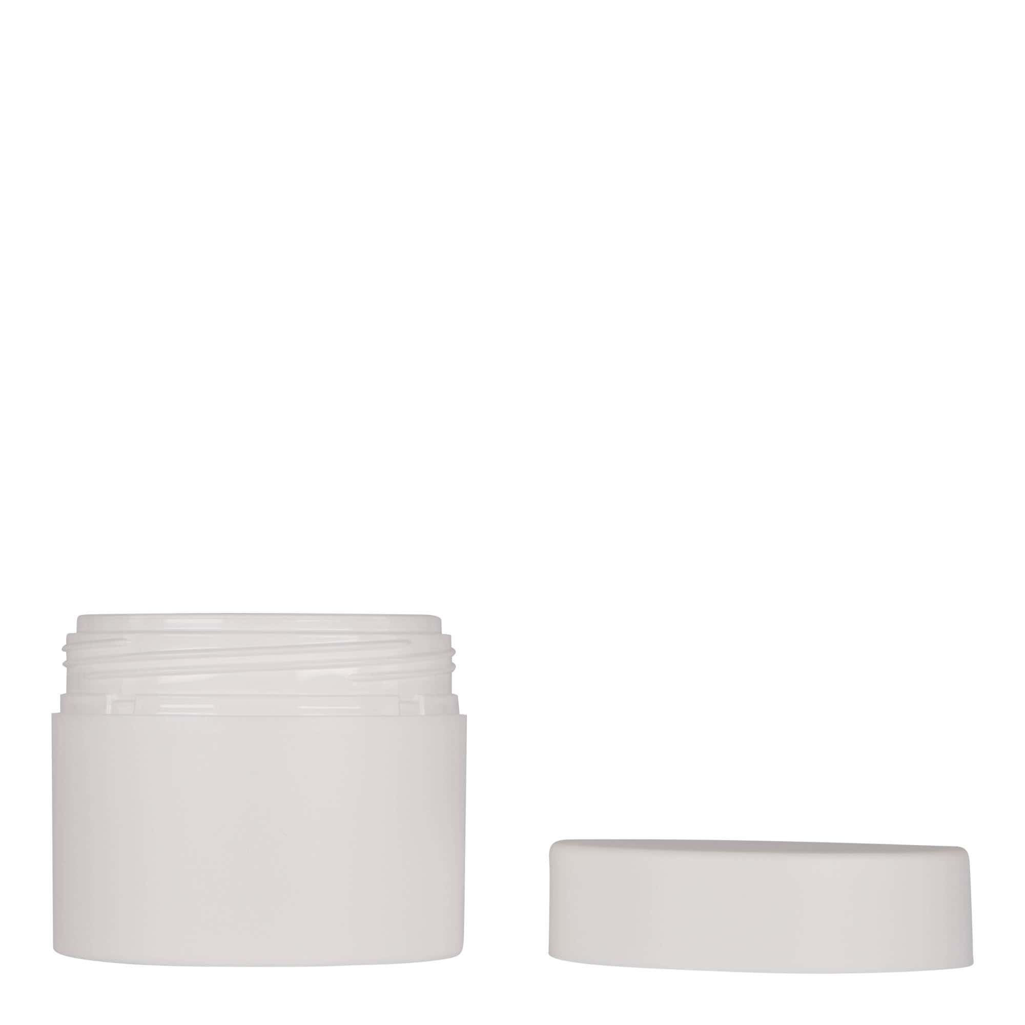 100 ml kunststofbus 'Antonella', PP, wit, opening: schroefdop