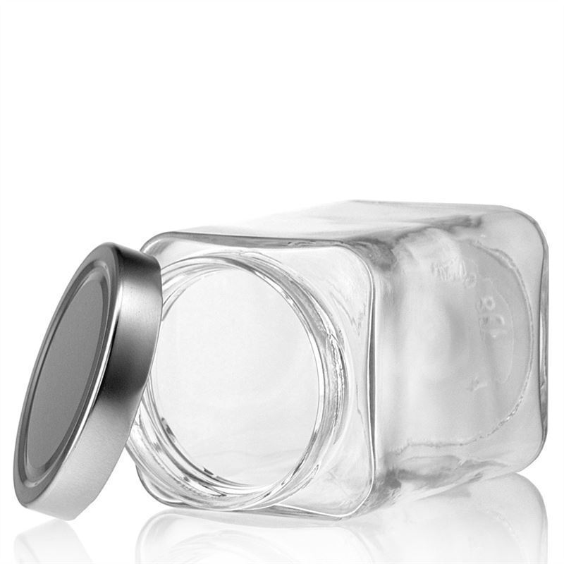 720 ml vierkantglas 'Ikarus', opening: Deep-Twist-Off (DTO 82)