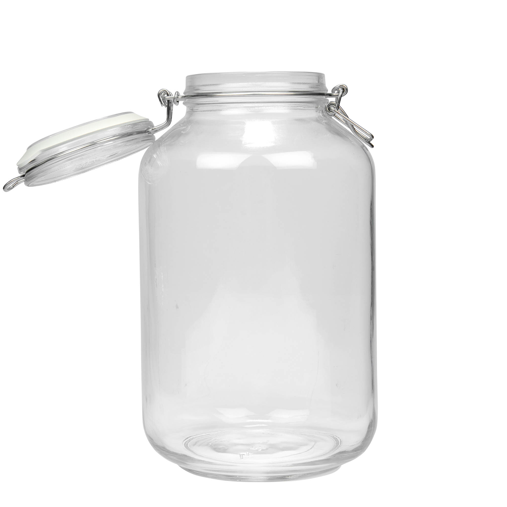 4.000 ml draadbeugelglas 'Fido', opening: draadbeugel sluiting