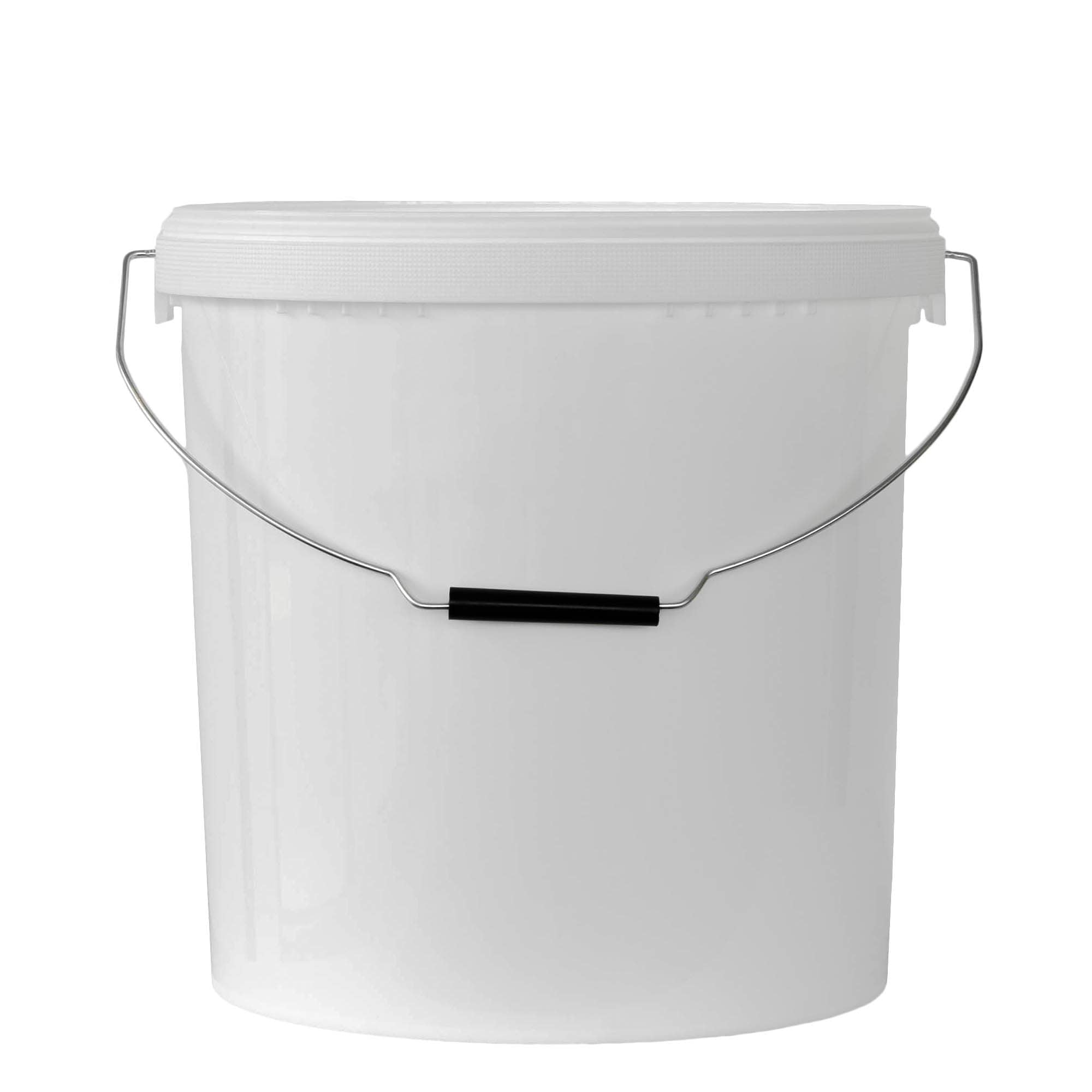 Emmer, 20 l, PP-kunststof, wit Emmer, 20 l, PP-kunststof, wit