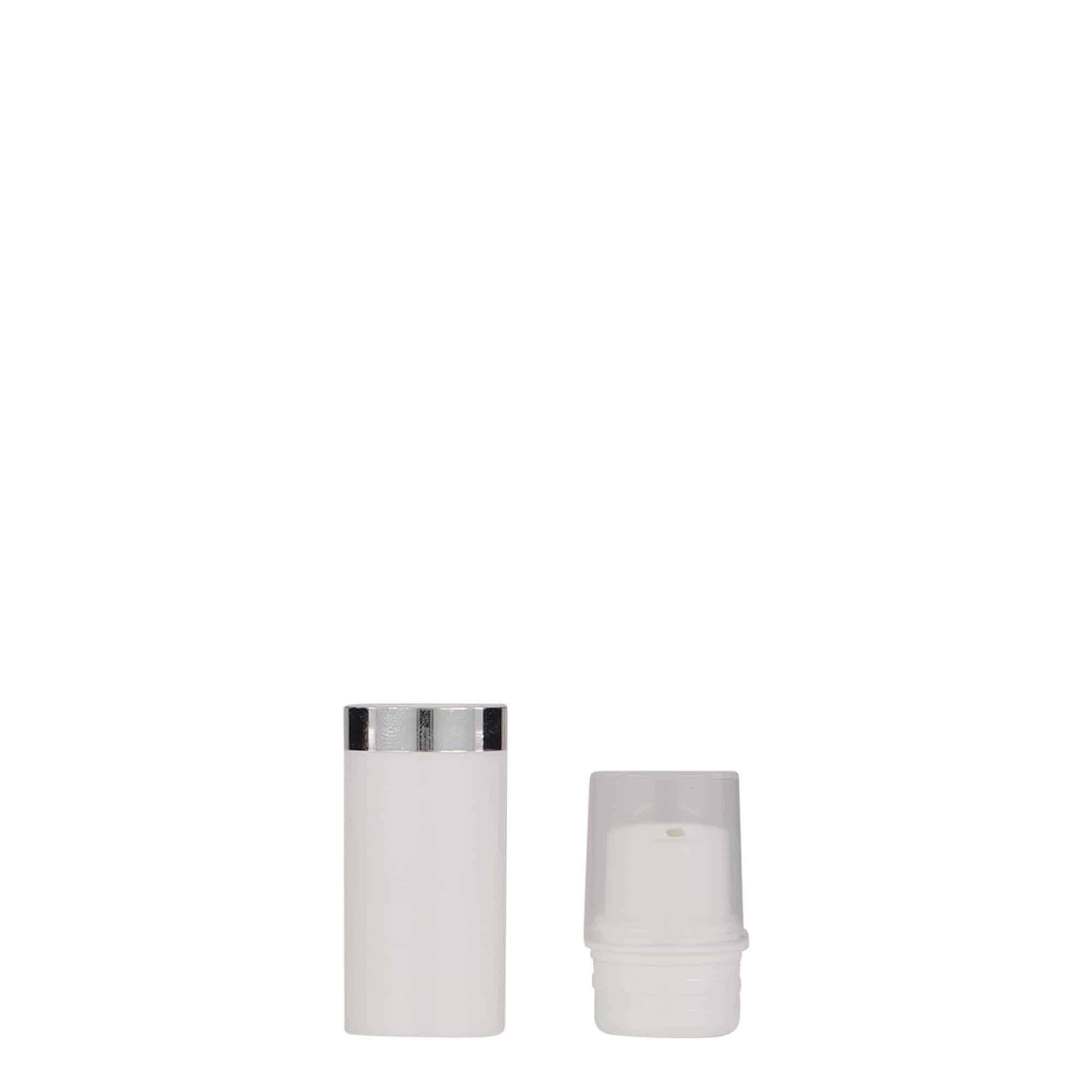 5 ml Airless Dispenser 'Nano', PP-kunststof, wit 5 ml Airless Dispenser 'Nano', PP-kunststof, wit