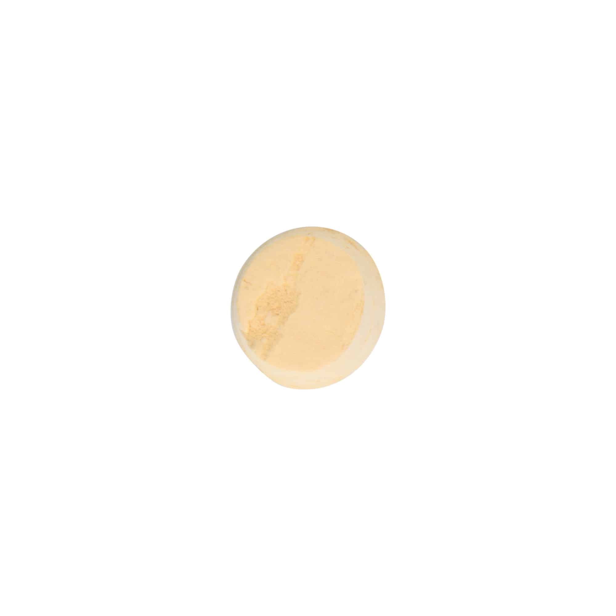 Conische kurk 14-17 x 22, perskurk, beige, voor monding: kurk