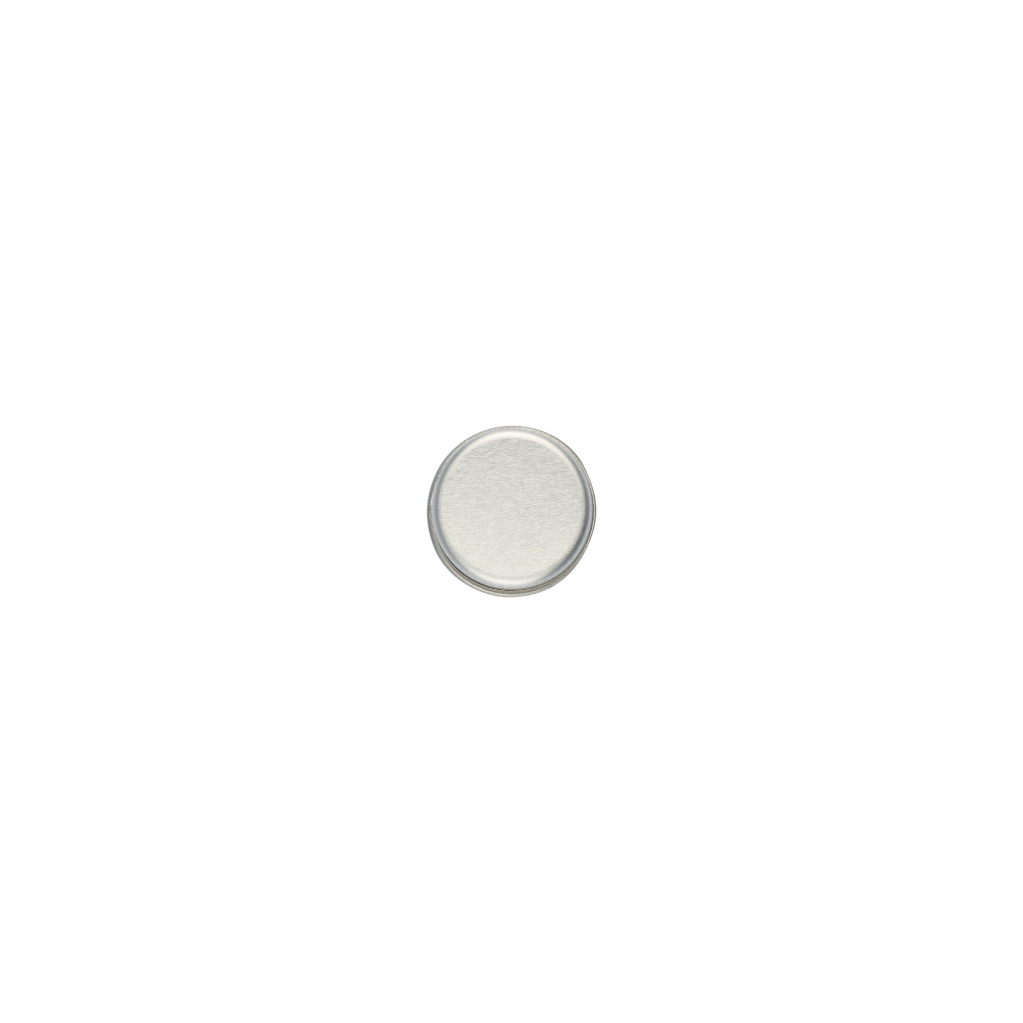 Schroefdop, metaal, zilver, voor opening: 20/410