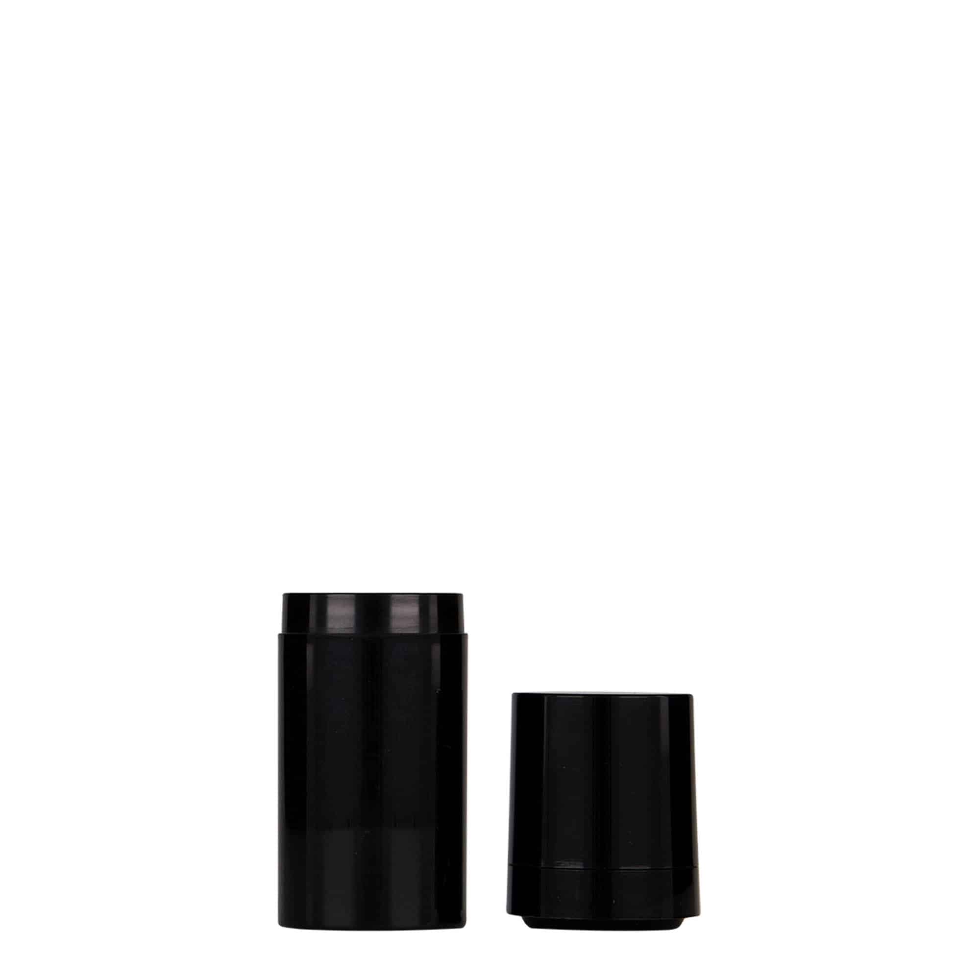 15 ml airless dispenser 'Micro', PP-kunststof, zwart