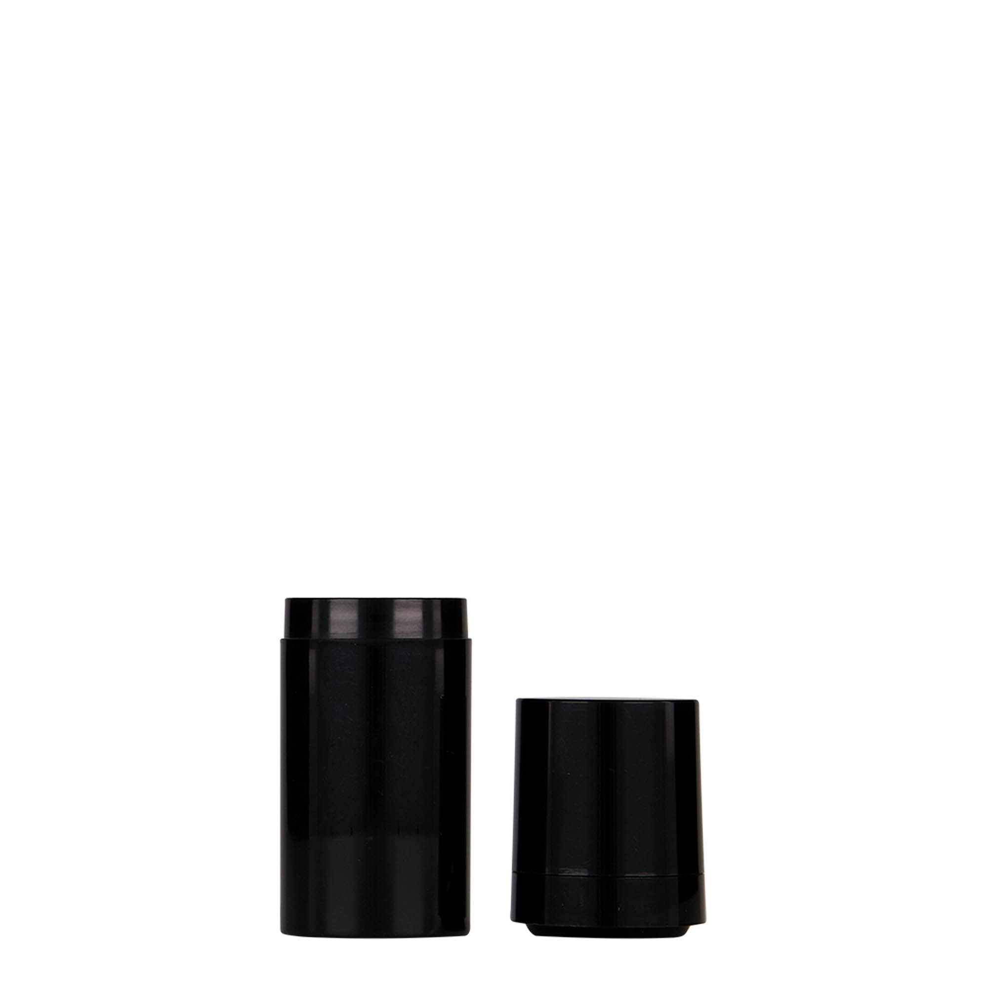 15 ml airless dispenser 'Micro', PP-kunststof, zwart