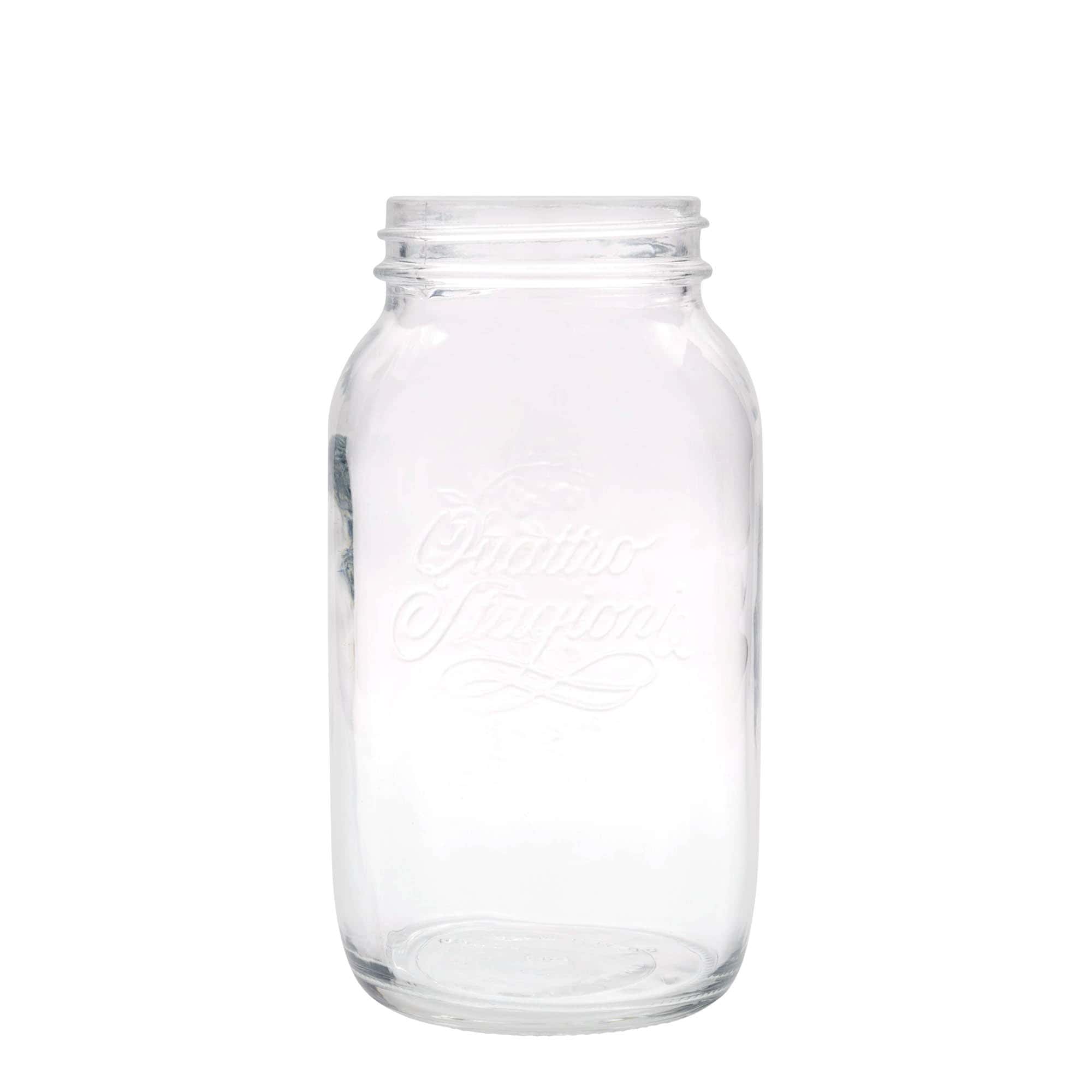 1.500 ml glas 'Quattro Stagioni', opening: schroefdop