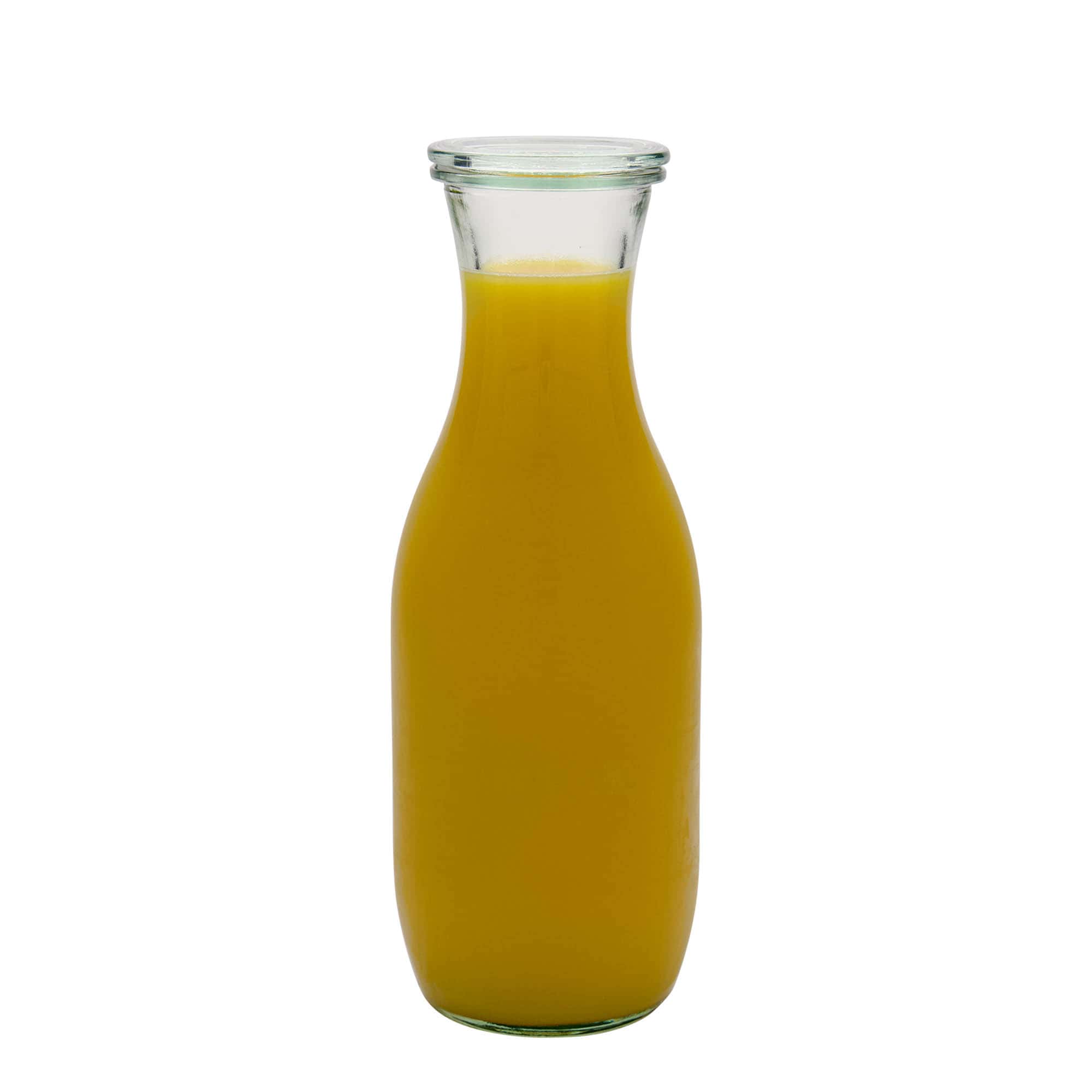 1.000 ml WECK-sapfles #, monding: ronde rand