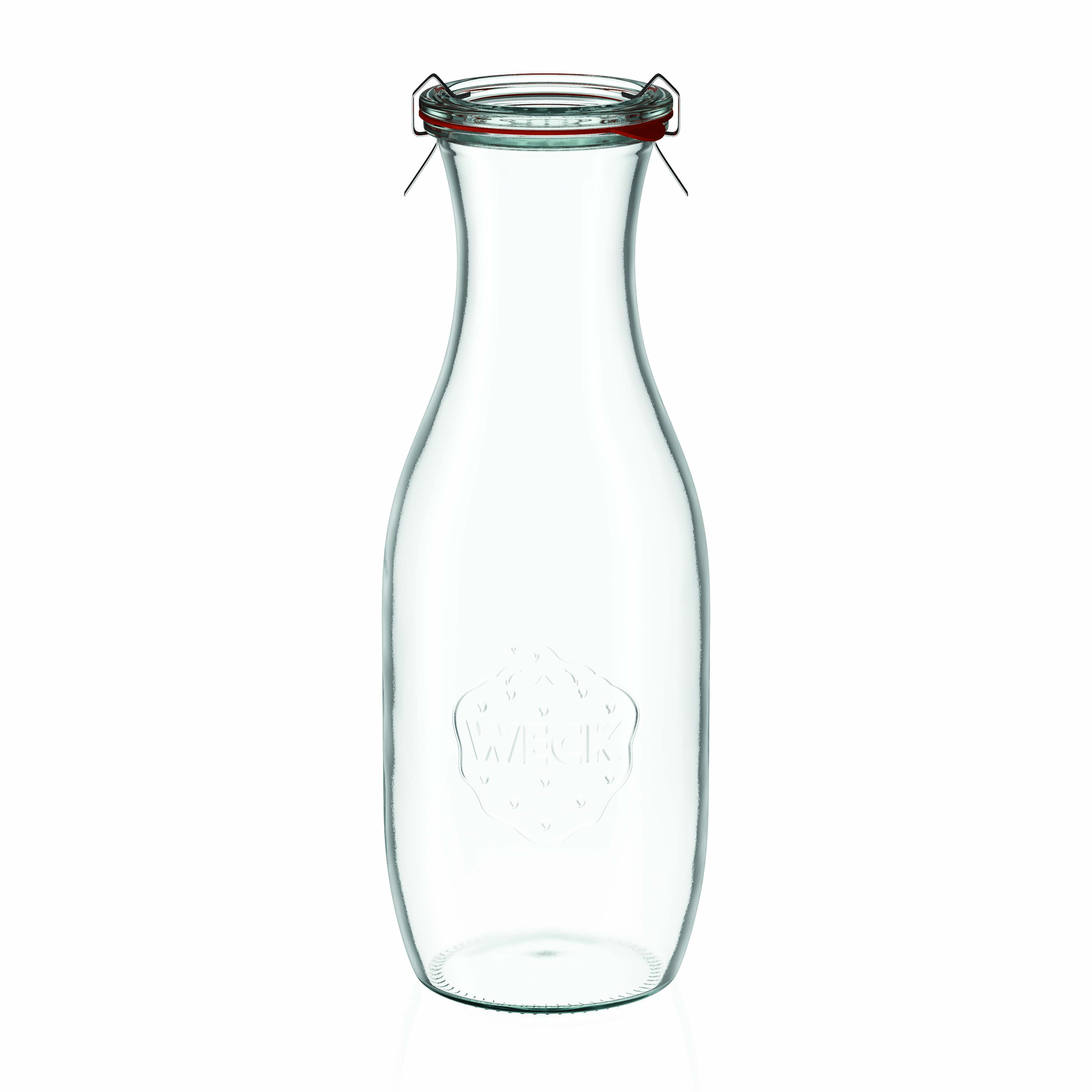 1.000 ml WECK-sapfles #, monding: ronde rand 1.000 ml WECK-sapfles #, monding: ronde rand