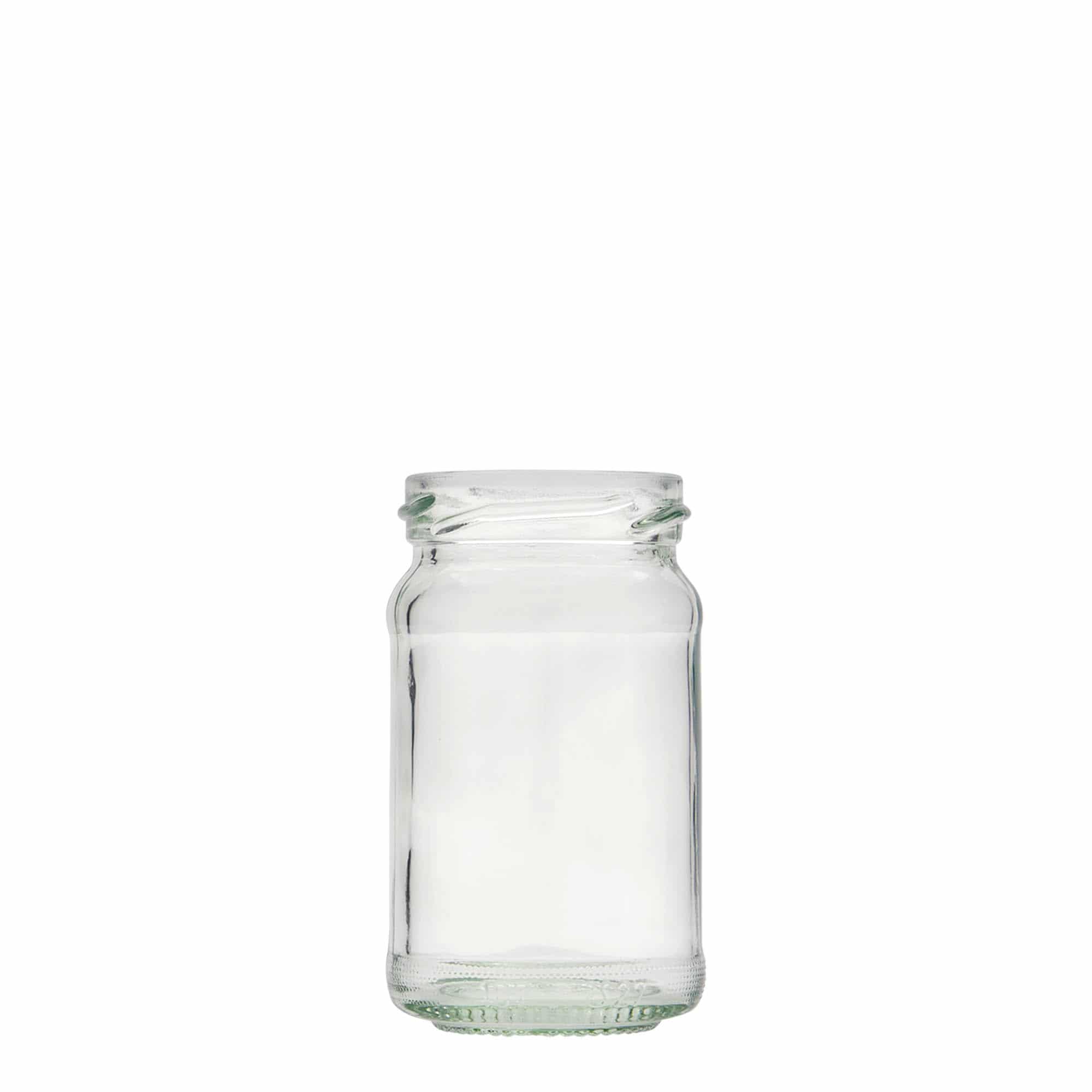 Hoge ronde pot, 107 ml, monding: twist-off (TO 48) Hoge ronde pot, 107 ml, monding: twist-off (TO 48)