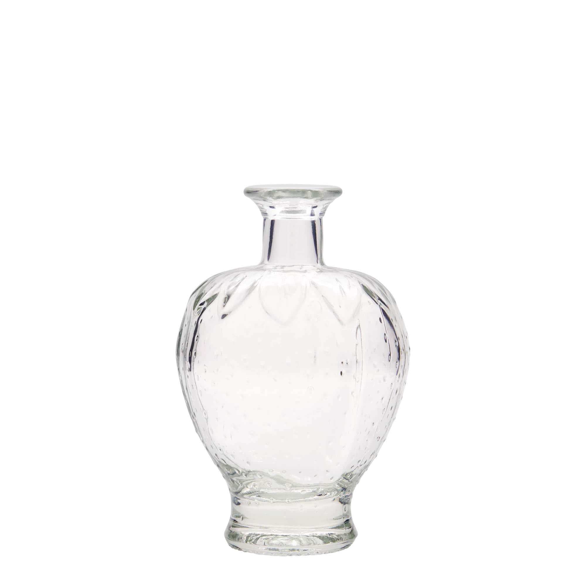 200 ml glazen fles 'Aardbei', opening: kurk