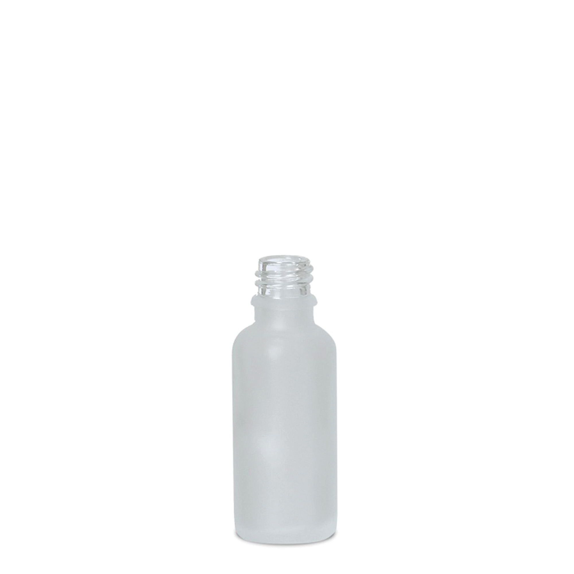 30 ml medicijnflesje, glas, geëtst, opening: DIN 18 30 ml medicijnflesje, glas, geëtst, opening: DIN 18