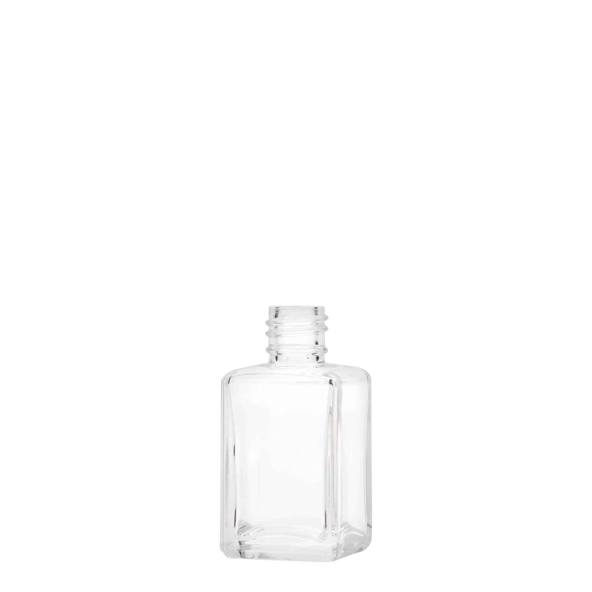 30 ml glazen fles 'Tamme', vierkant, opening: PP 18