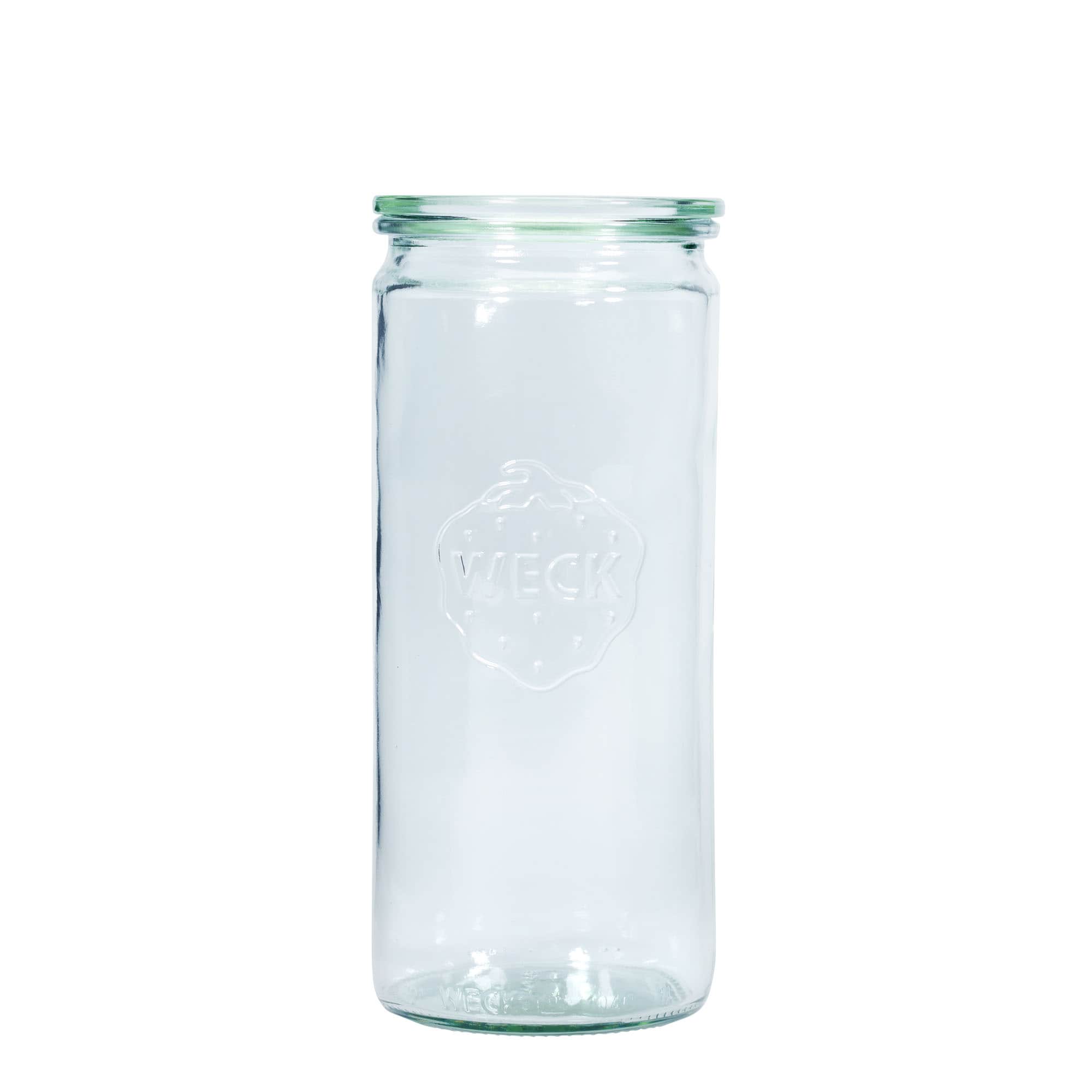 Cilindrische WECK-pot, 1040 ml, monding: ronde rand